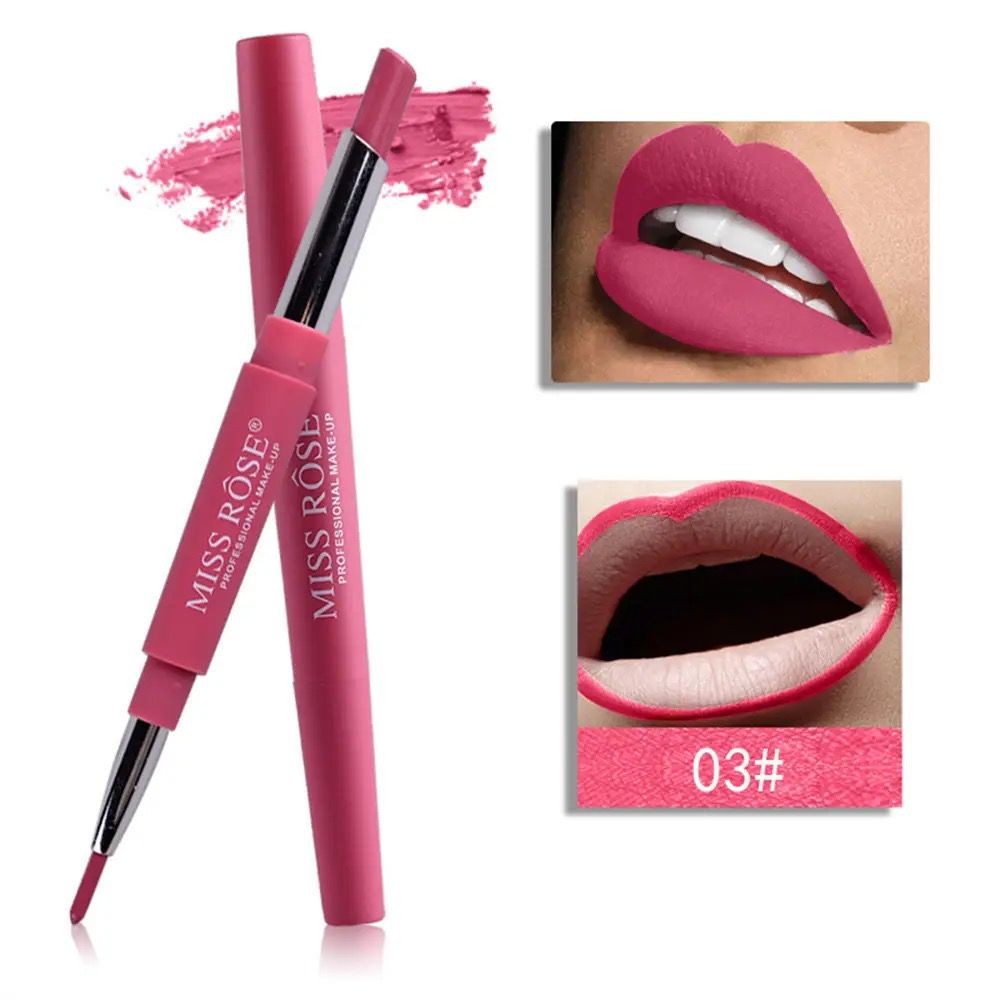 Ruj buze 2 in 1 Double Lipstick 03