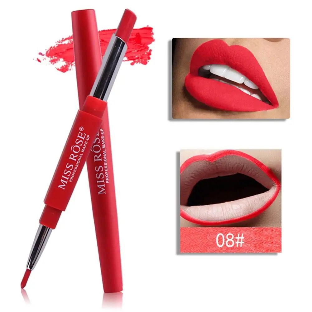 Ruj buze 2 in 1 Double Lipstick 08