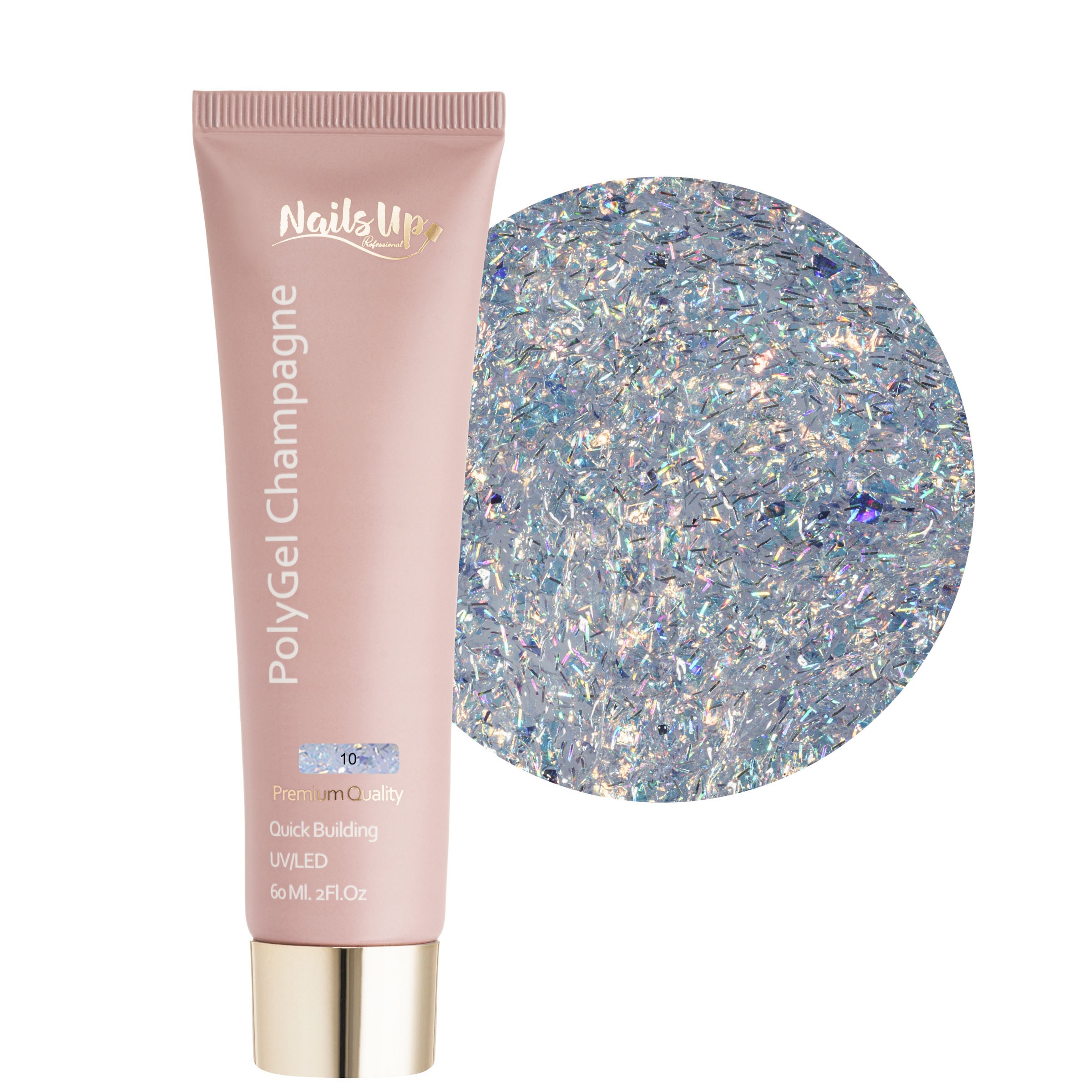 Polygel NAILSUP Champagne 10 60ml