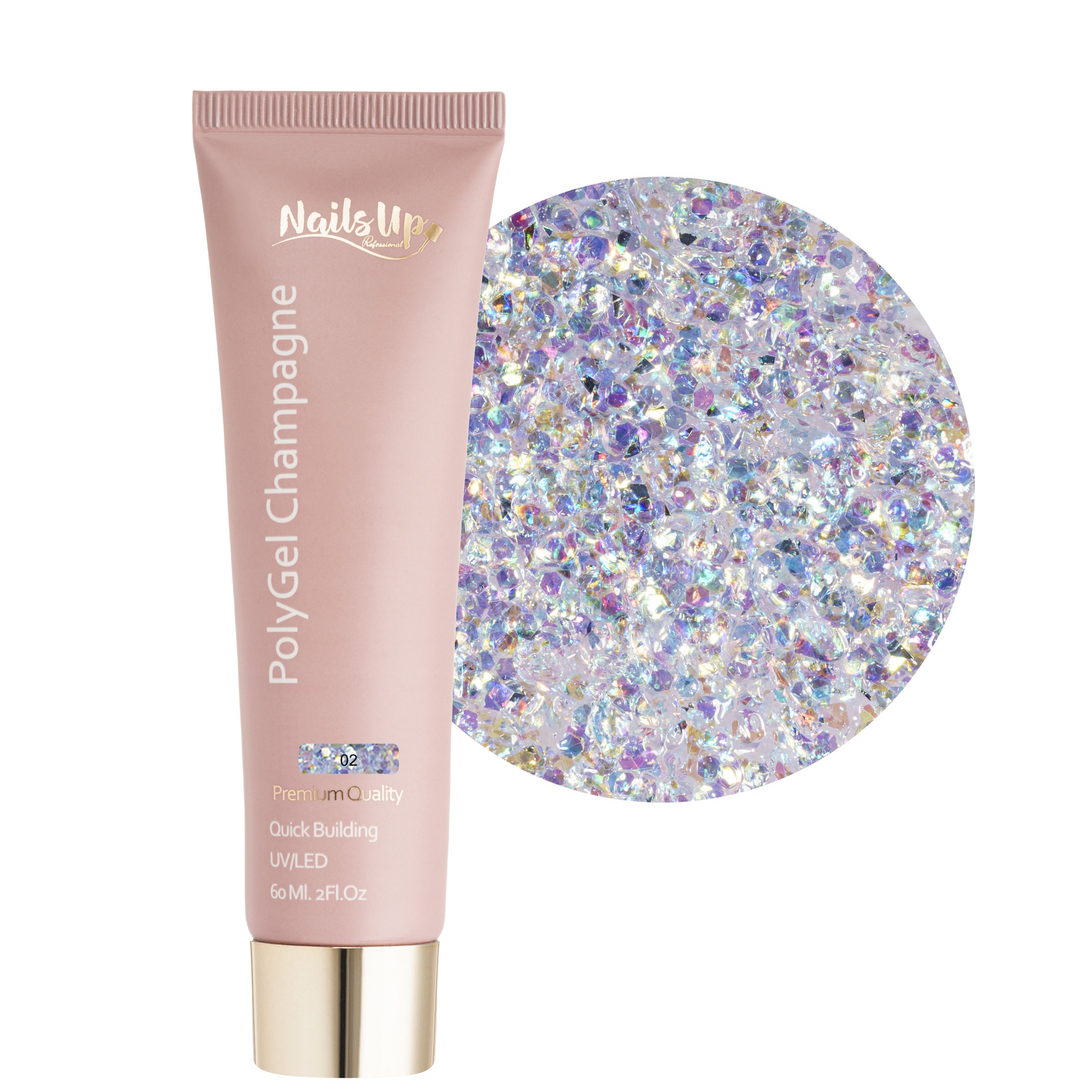 Polygel NAILSUP Champagne 02 60ml