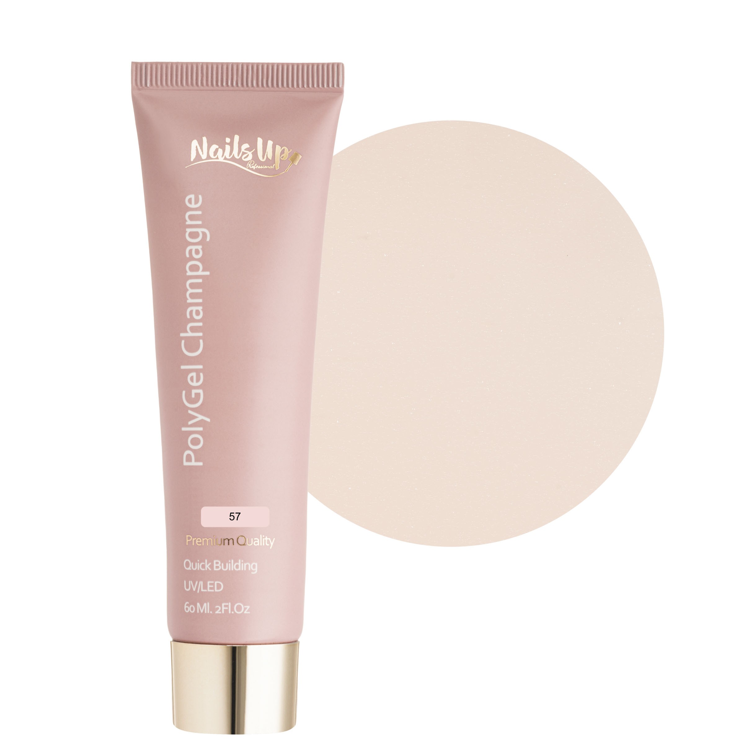 Polygel NAILSUP Champagne 57 60ml