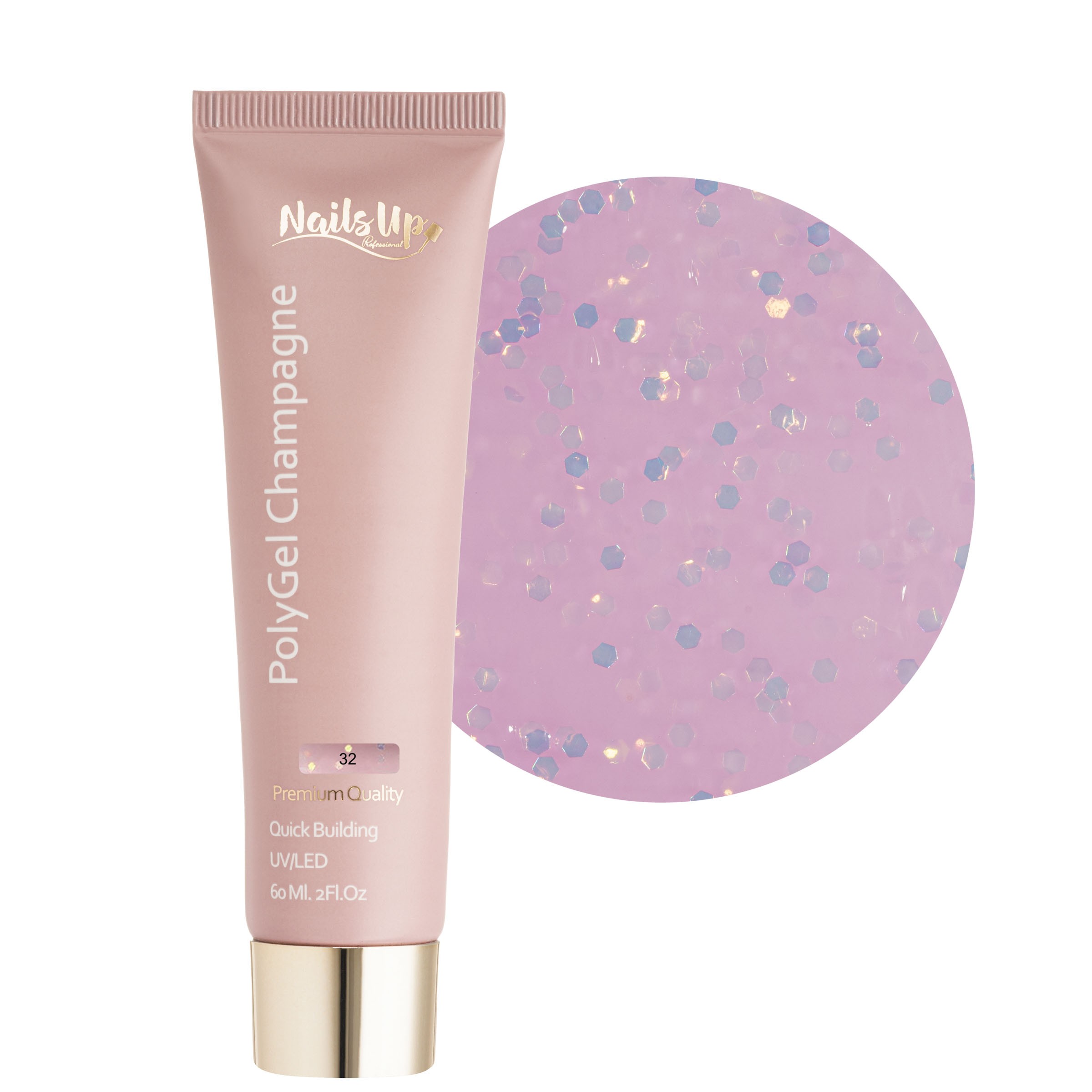 Polygel NAILSUP Champagne 32 60ml