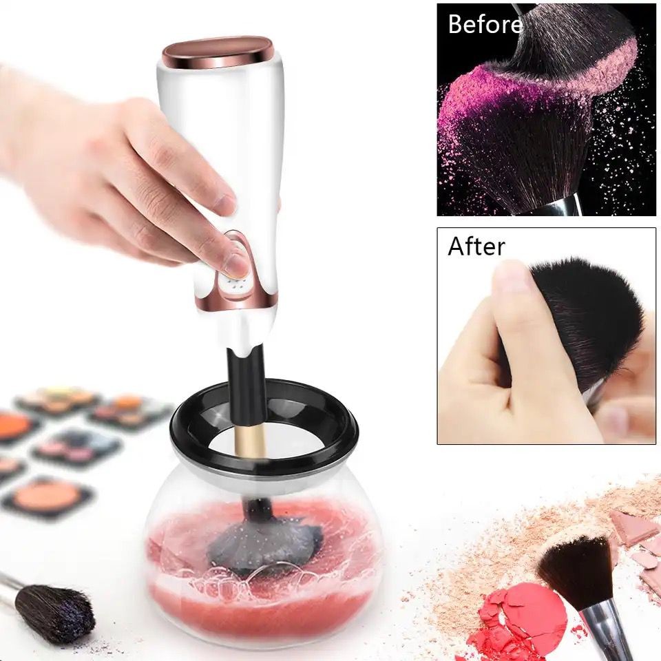 Aprarat de curatat pensulele de makeup
