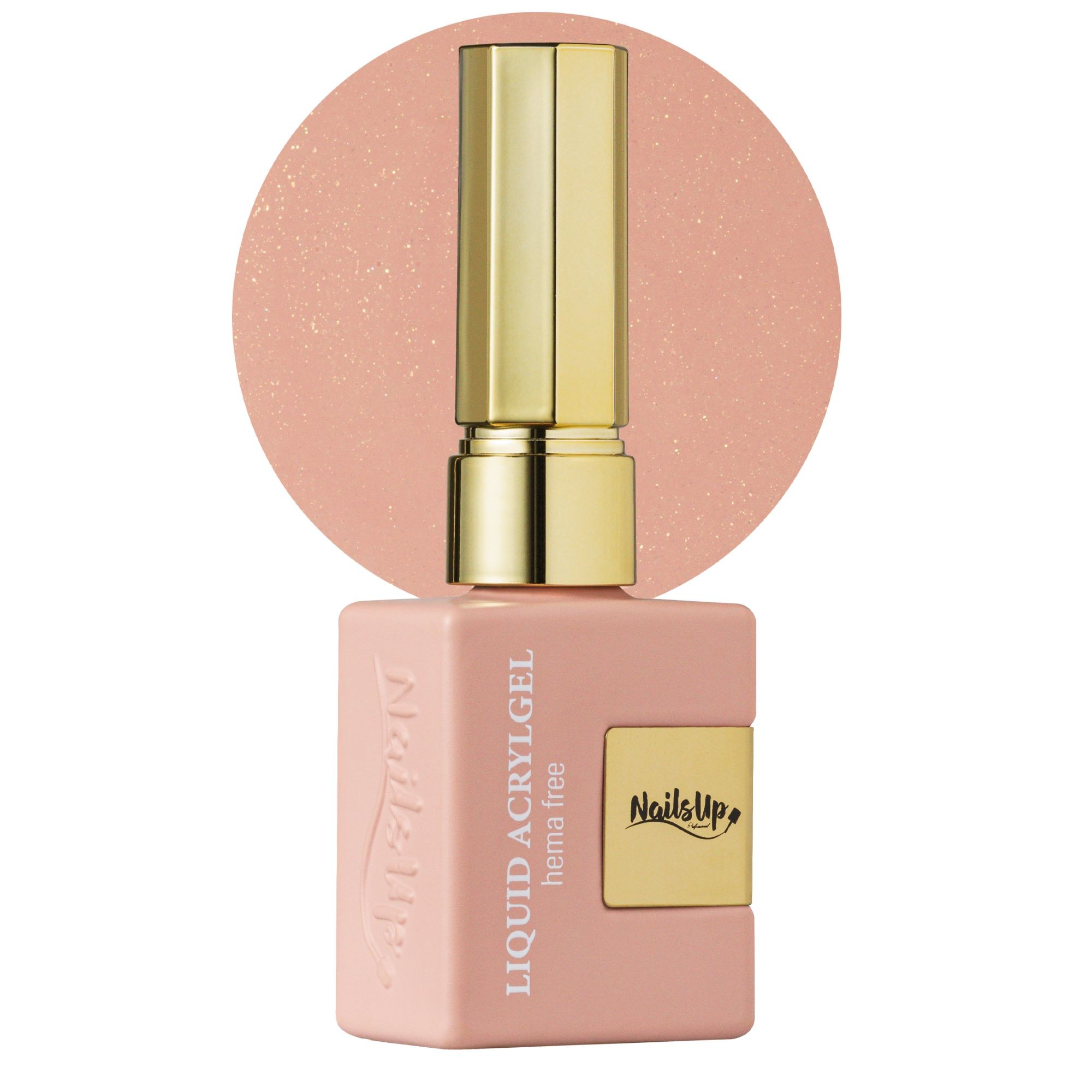 Liquid Acrylgel Hema Free NAILSUP 15 ml, Shimmer 023