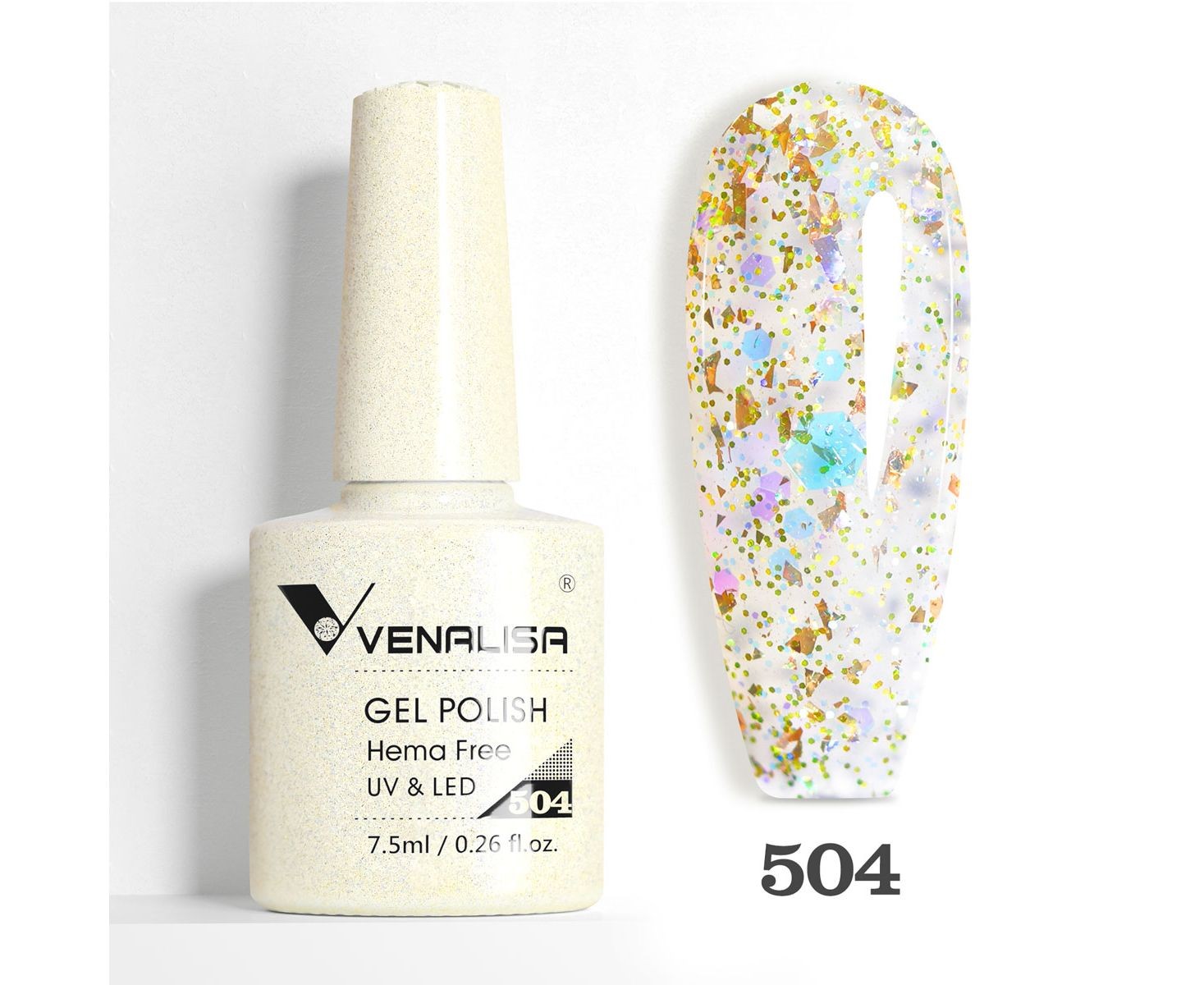 Oja semipermanenta Venalisa Vip 5 Hema Free 7,5 ml 504