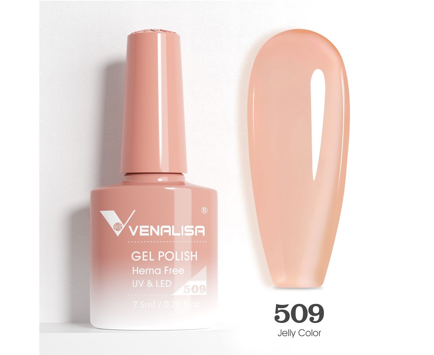 Oja semipermanenta Venalisa Vip 5 Hema Free 7,5 ml 509
