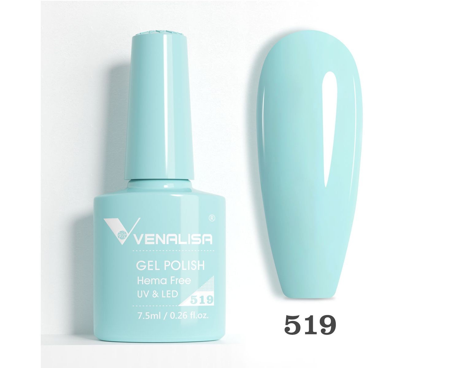 Oja semipermanenta Venalisa Vip 5 Hema Free 7,5 ml 519