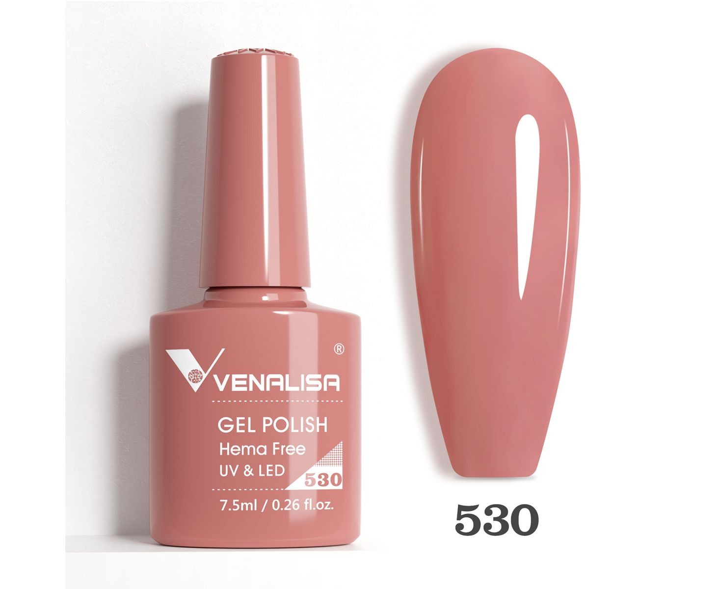 Oja semipermanenta Venalisa Vip 5 Hema Free 7,5 ml 530