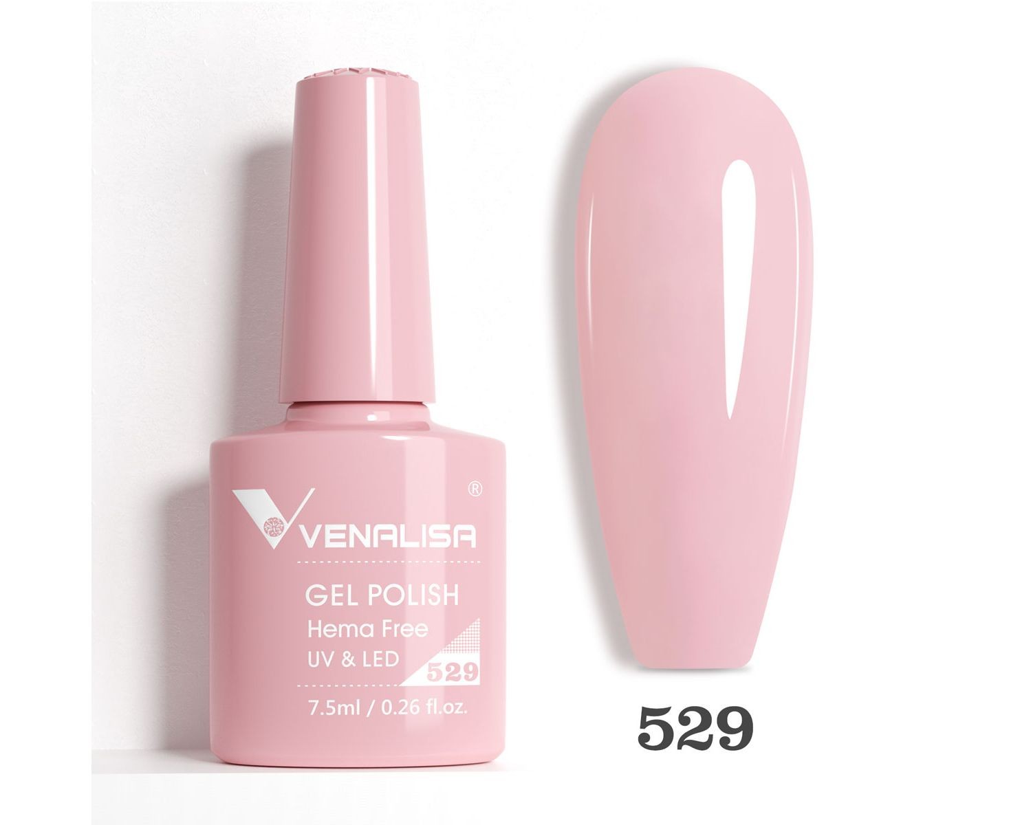 Oja semipermanenta Venalisa Vip 5 Hema Free 7,5 ml 529
