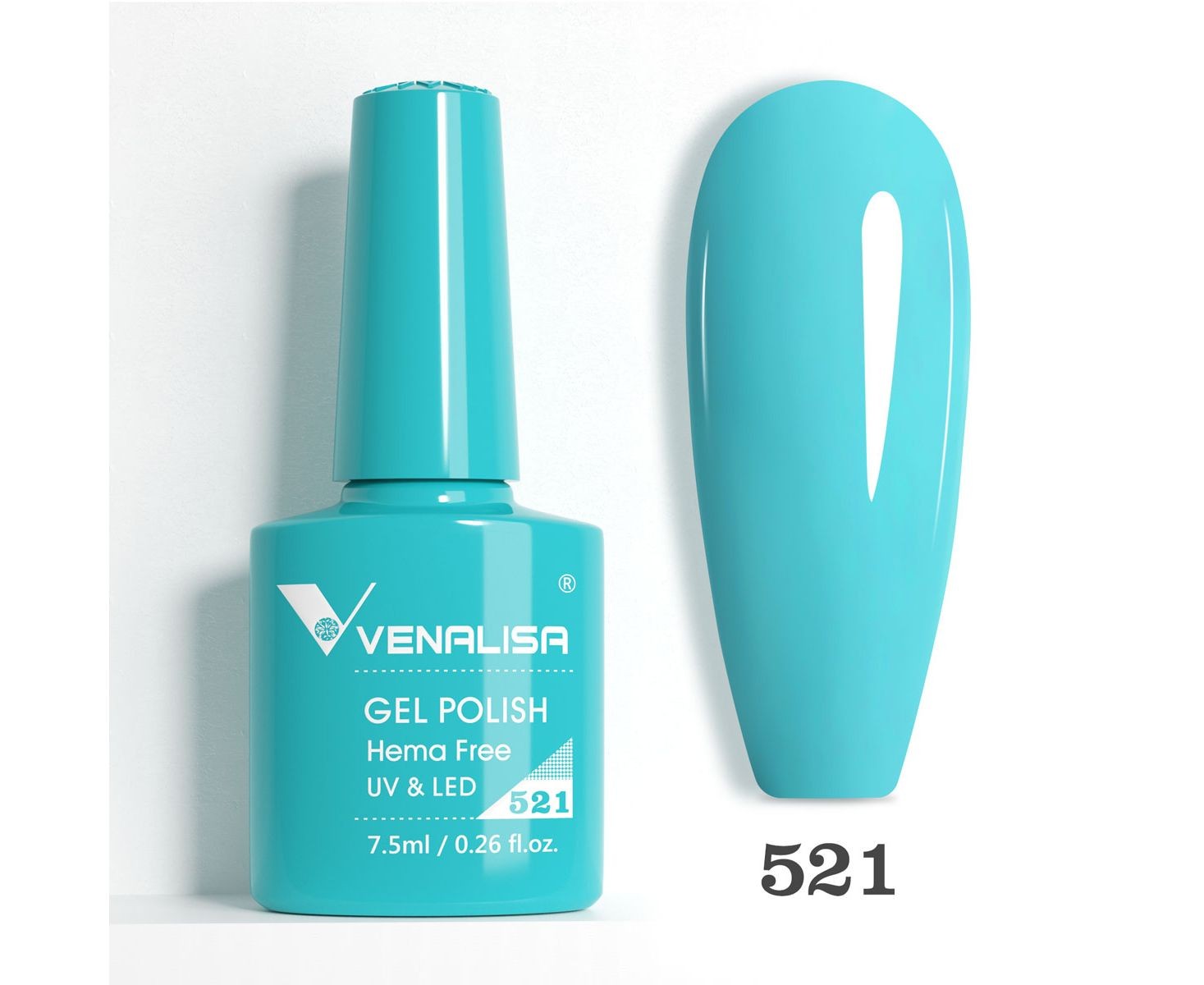 Oja semipermanenta Venalisa Vip 5 Hema Free 7,5 ml 521