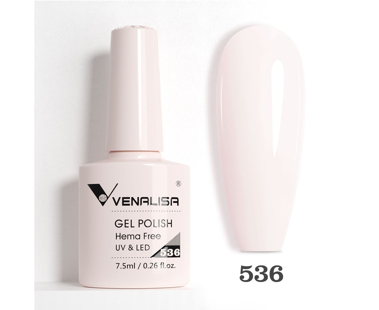 Oja semipermanenta Venalisa Vip 5 Hema Free 7,5 ml 536