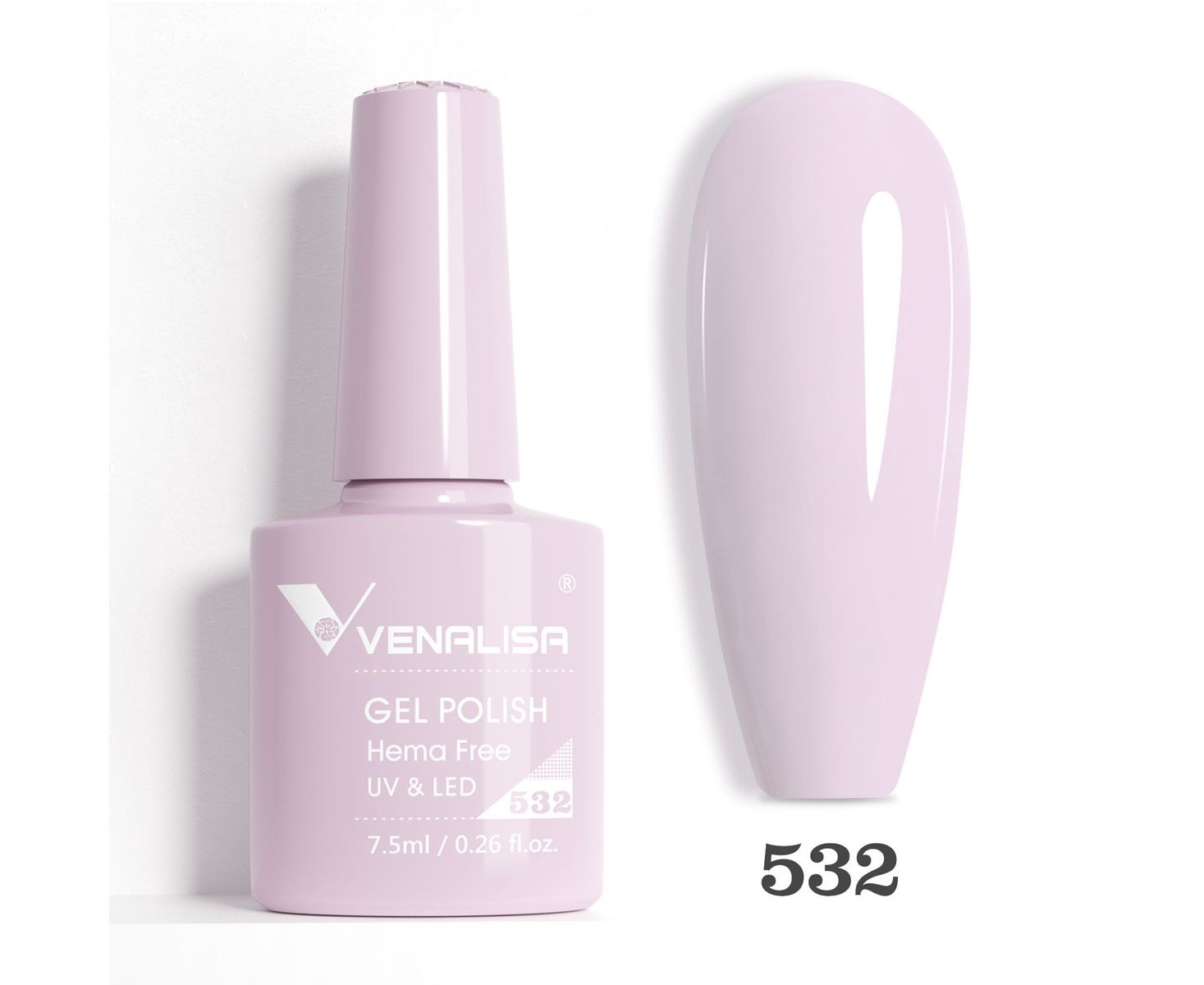 Oja semipermanenta Venalisa Vip 5 Hema Free 7,5 ml 532