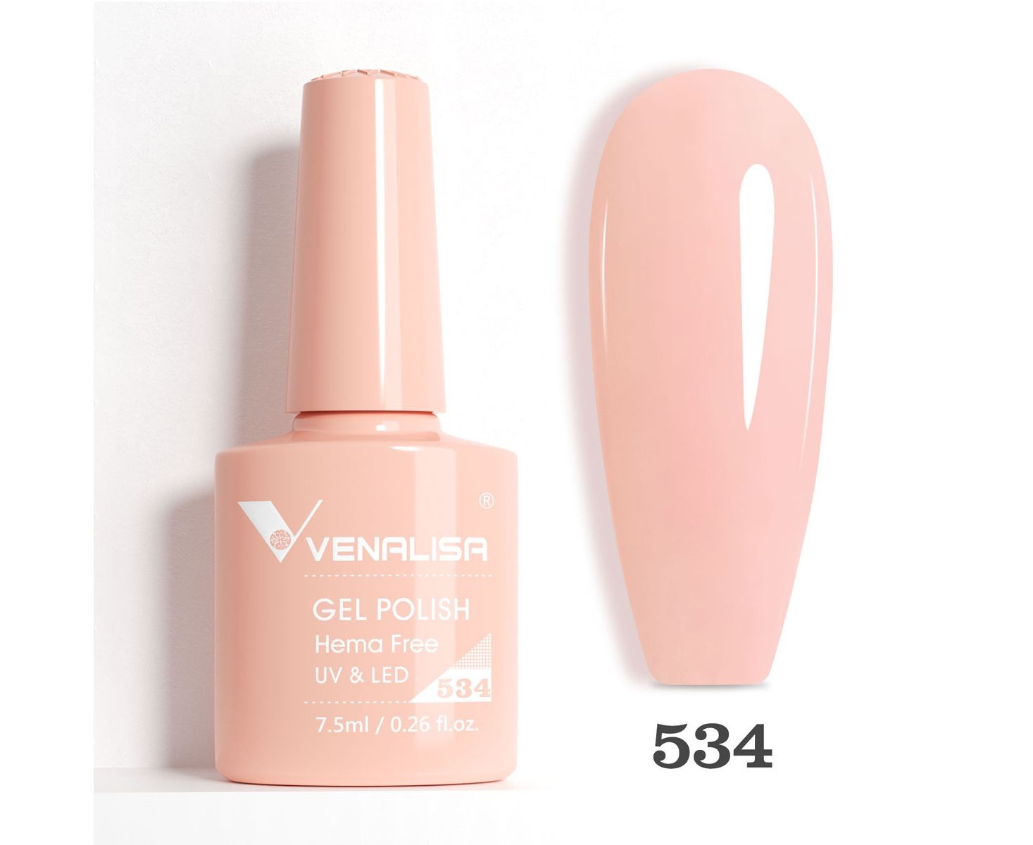 Oja semipermanenta Venalisa Vip 5 Hema Free 7,5 ml 534