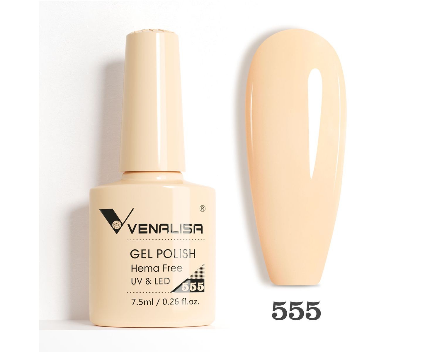 Oja semipermanenta Venalisa Vip 5 Hema Free 7,5 ml 555
