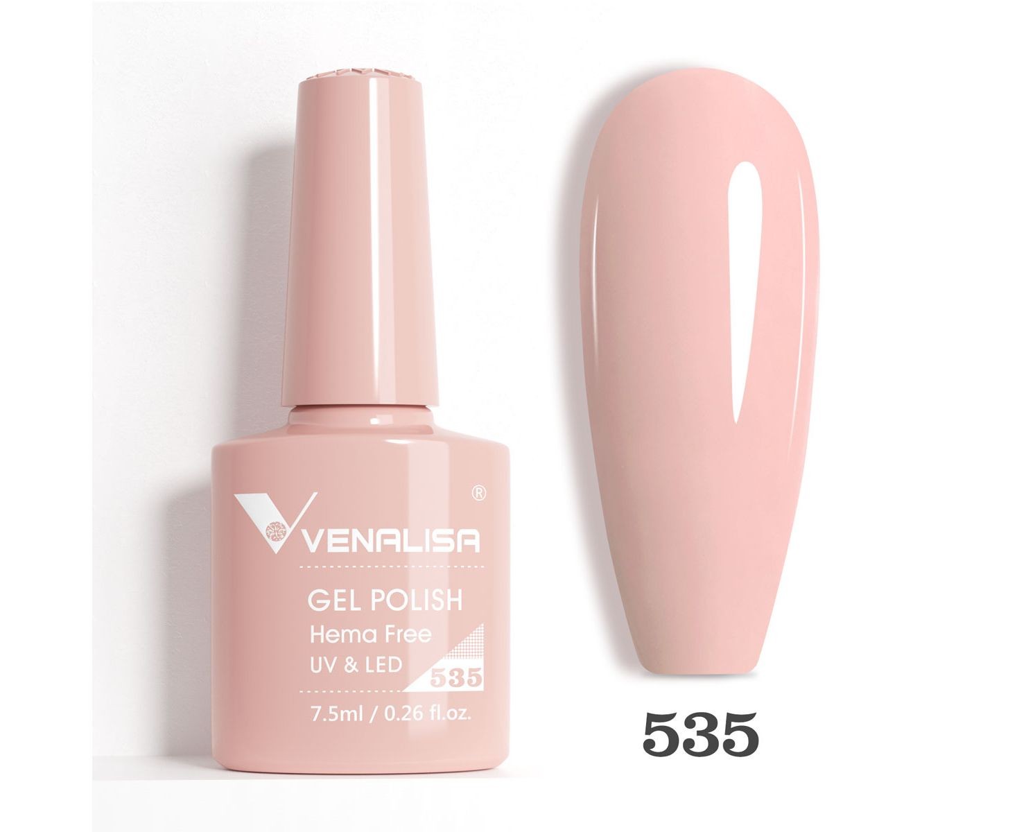 Oja semipermanenta Venalisa Vip 5 Hema Free 7,5 ml 535