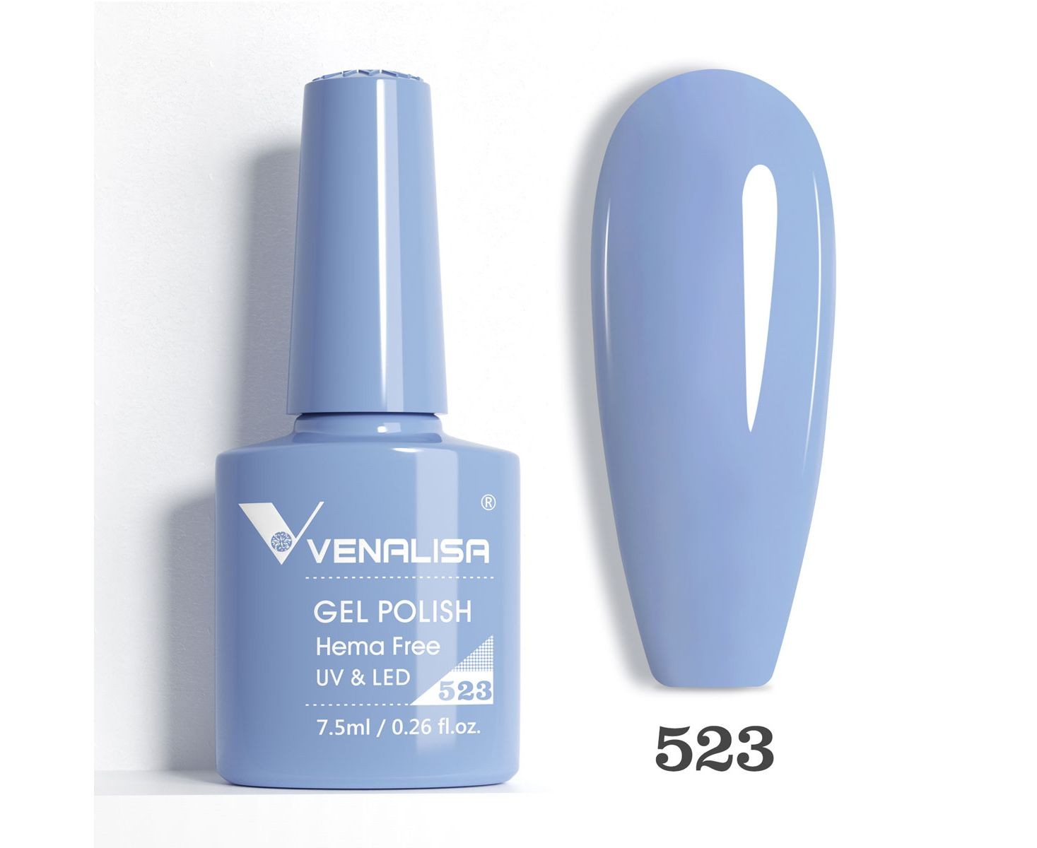 Oja semipermanenta Venalisa Vip 5 Hema Free 7,5 ml 523