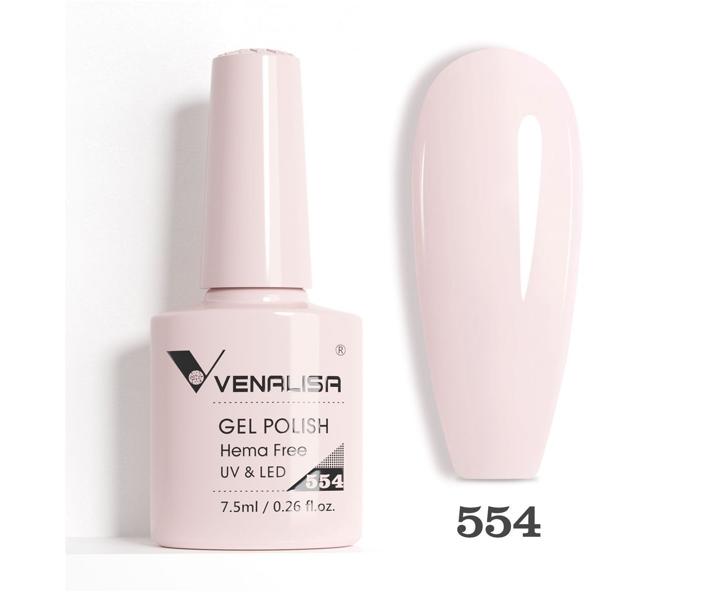 Oja semipermanenta Venalisa Vip 5 Hema Free 7,5 ml 554