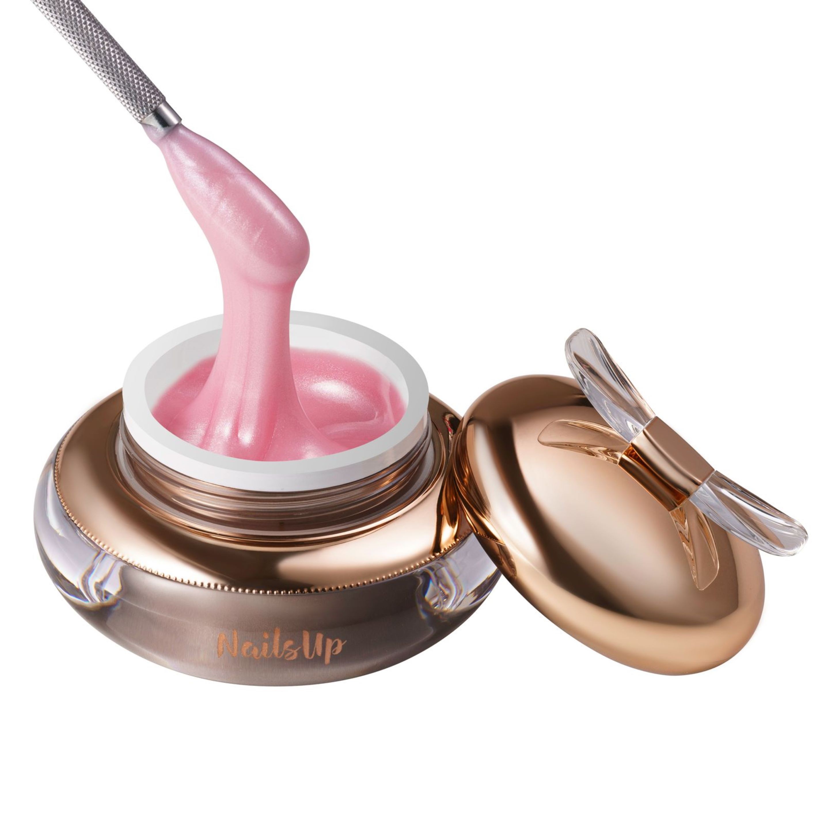 Gel Uv Constructie unghii autonivelant NAILSUP  B18 Pearly Rose 15 g