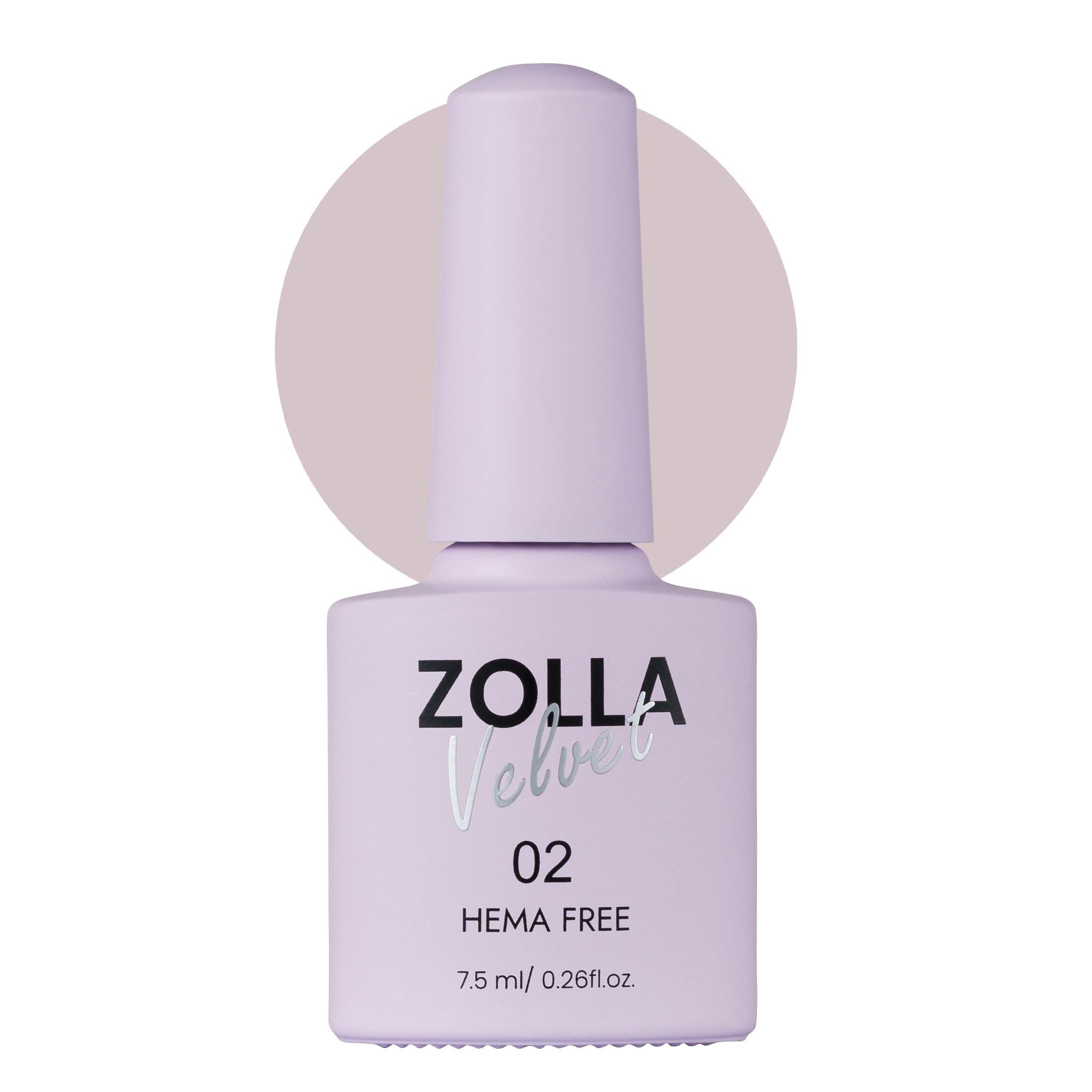 Oja semipermanenta Zolla Velvet Hema Free 02