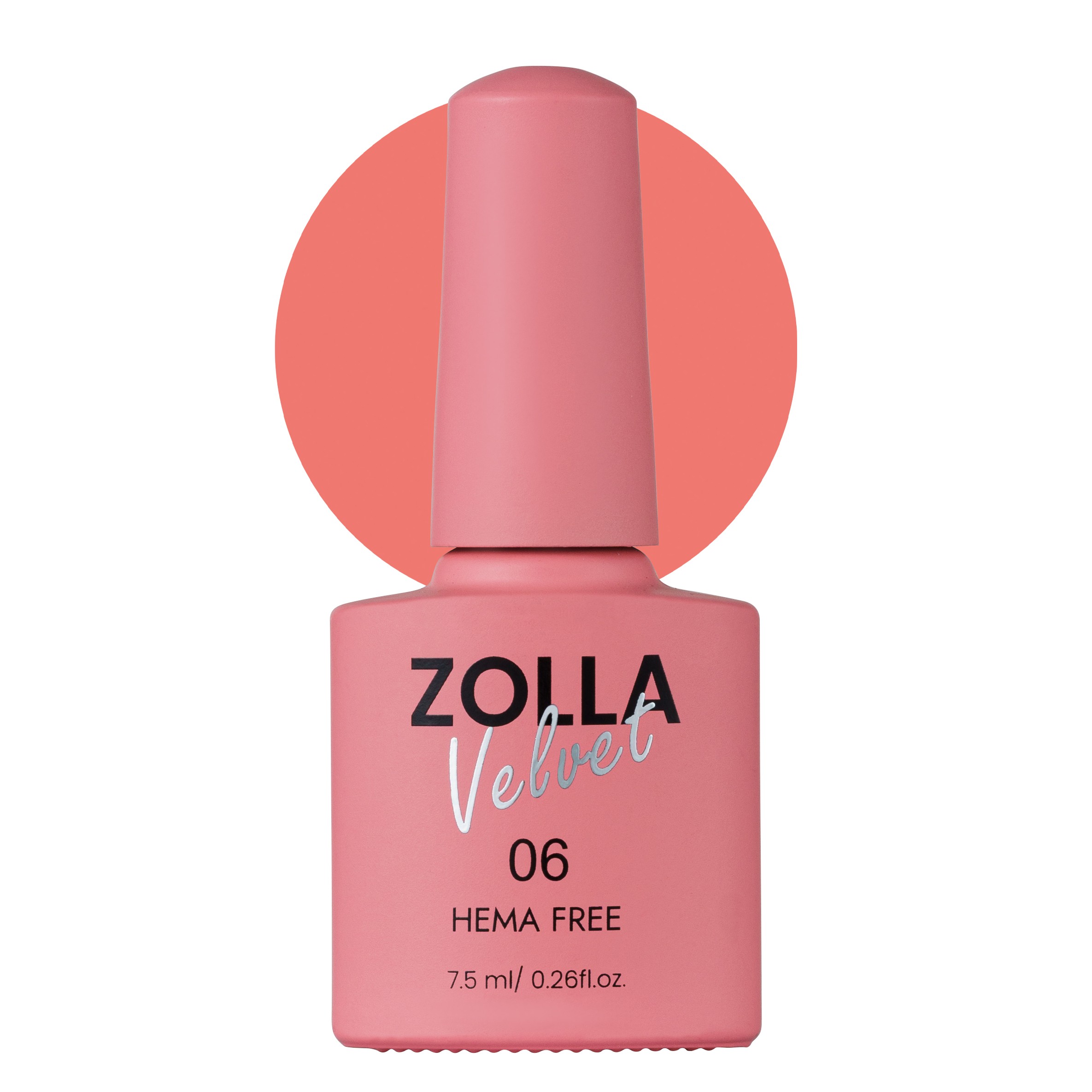 Oja semipermanenta Zolla Velvet Hema Free 06