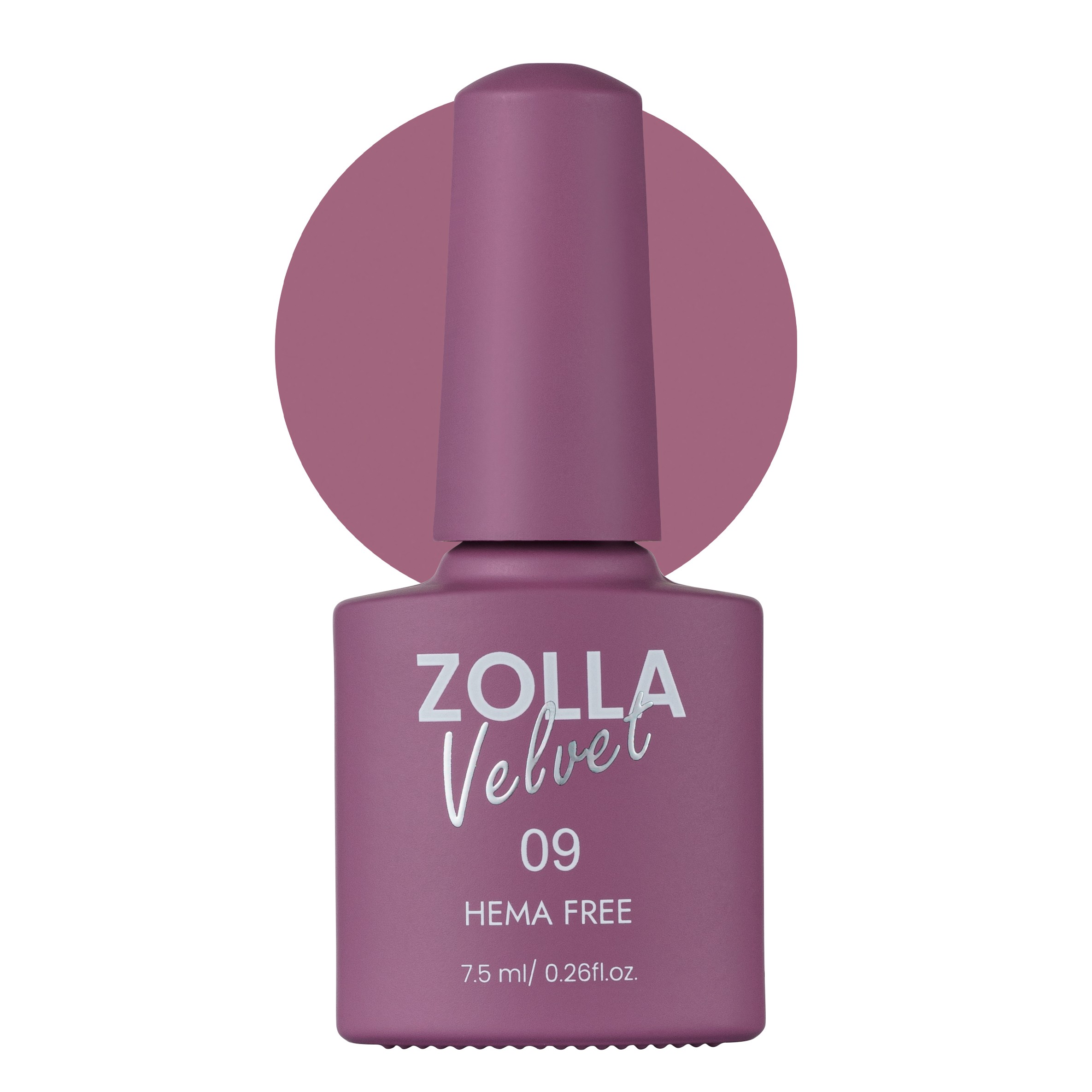 Oja semipermanenta Zolla Velvet Hema Free 09