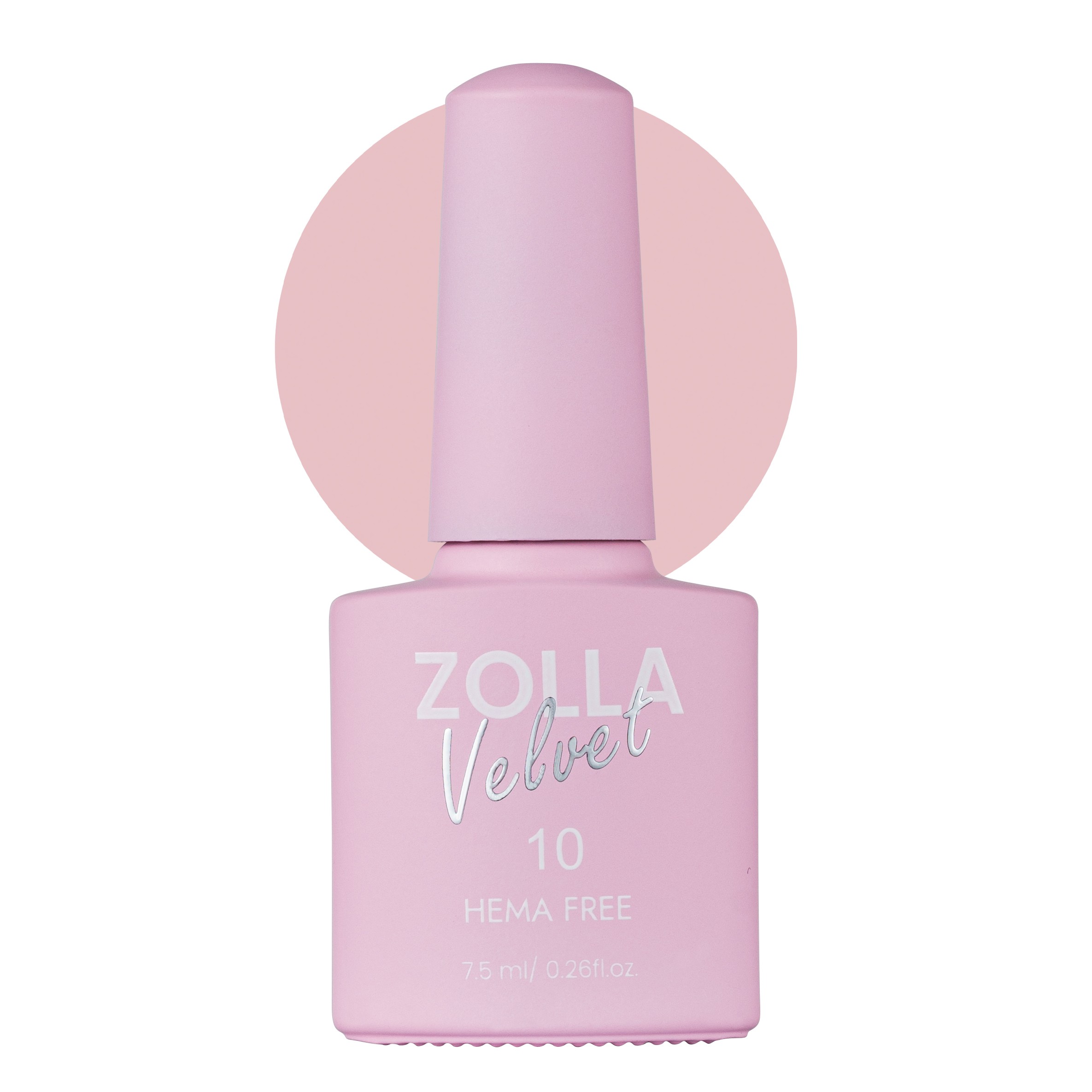 Oja semipermanenta Zolla Velvet Hema Free 10