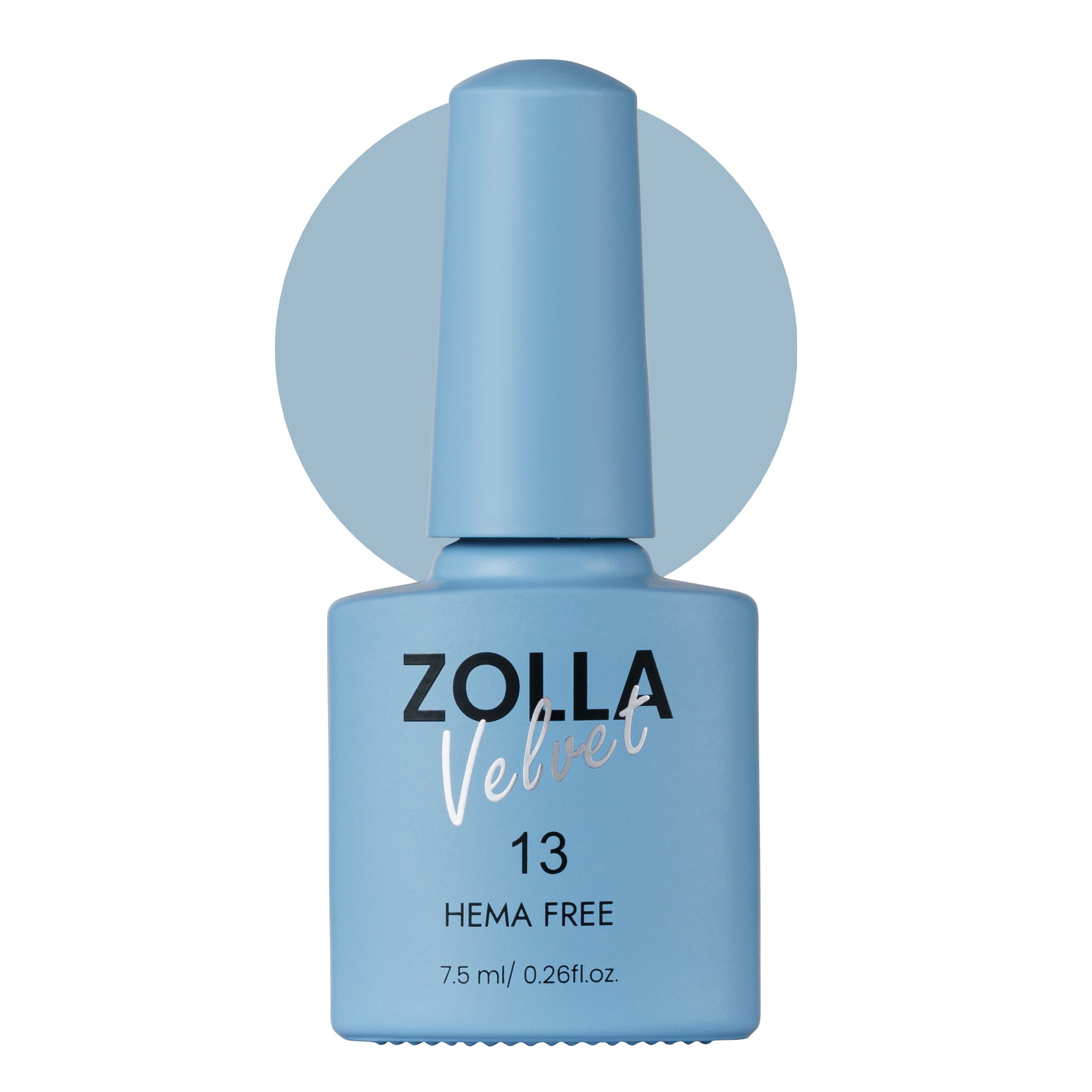 Oja semipermanenta Zolla Velvet Hema Free 13
