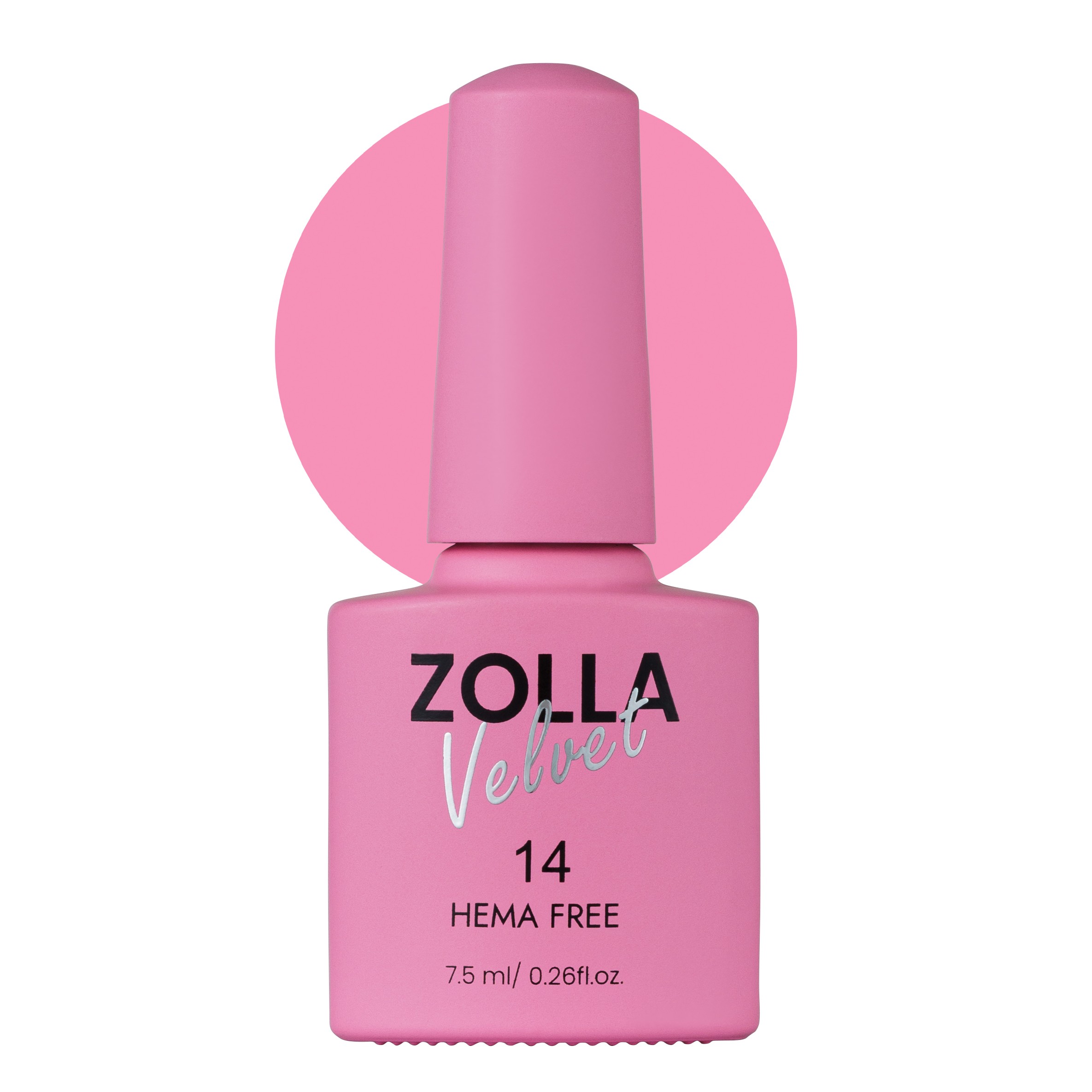 Oja semipermanenta Zolla Velvet Hema Free 14