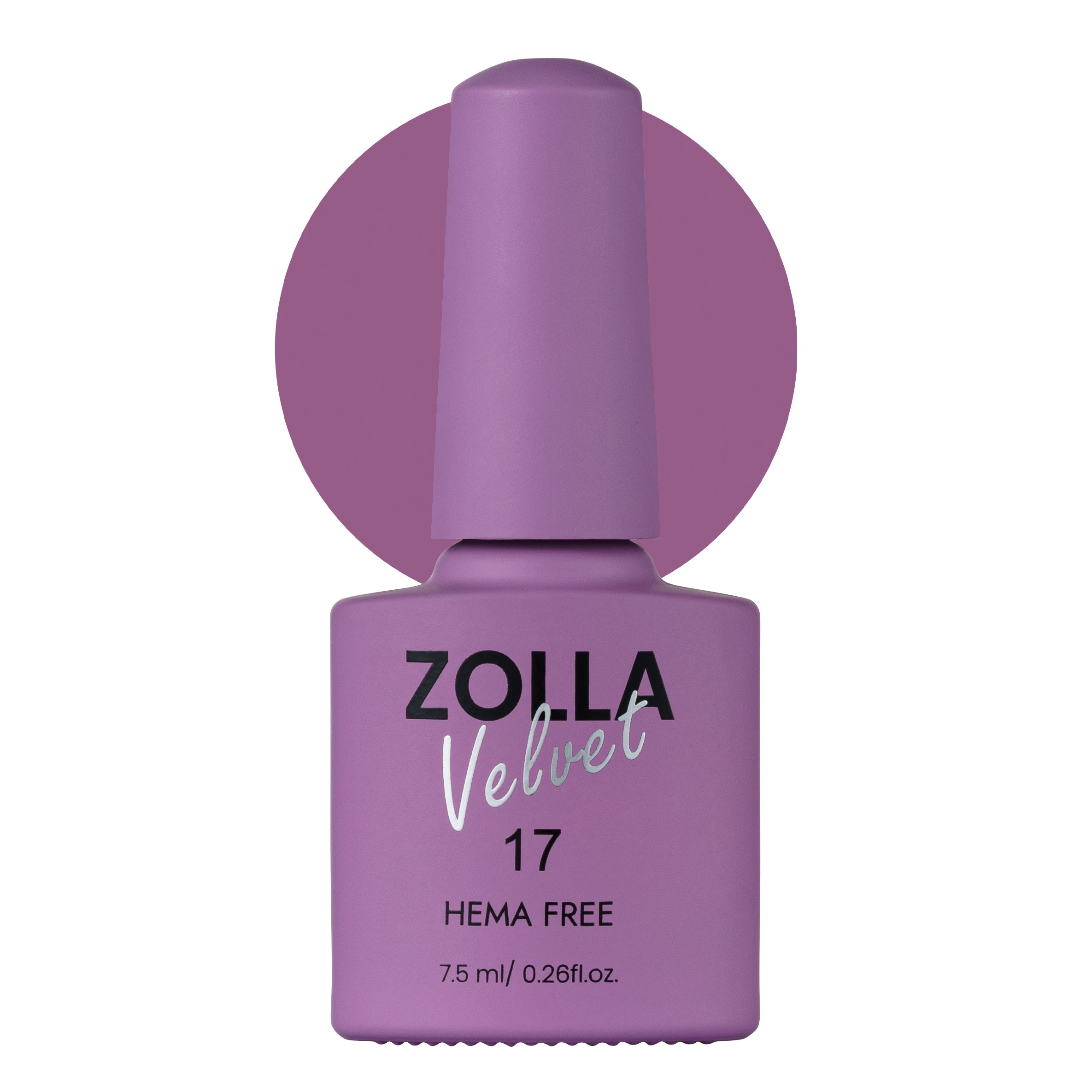 Oja semipermanenta Zolla Velvet Hema Free 17
