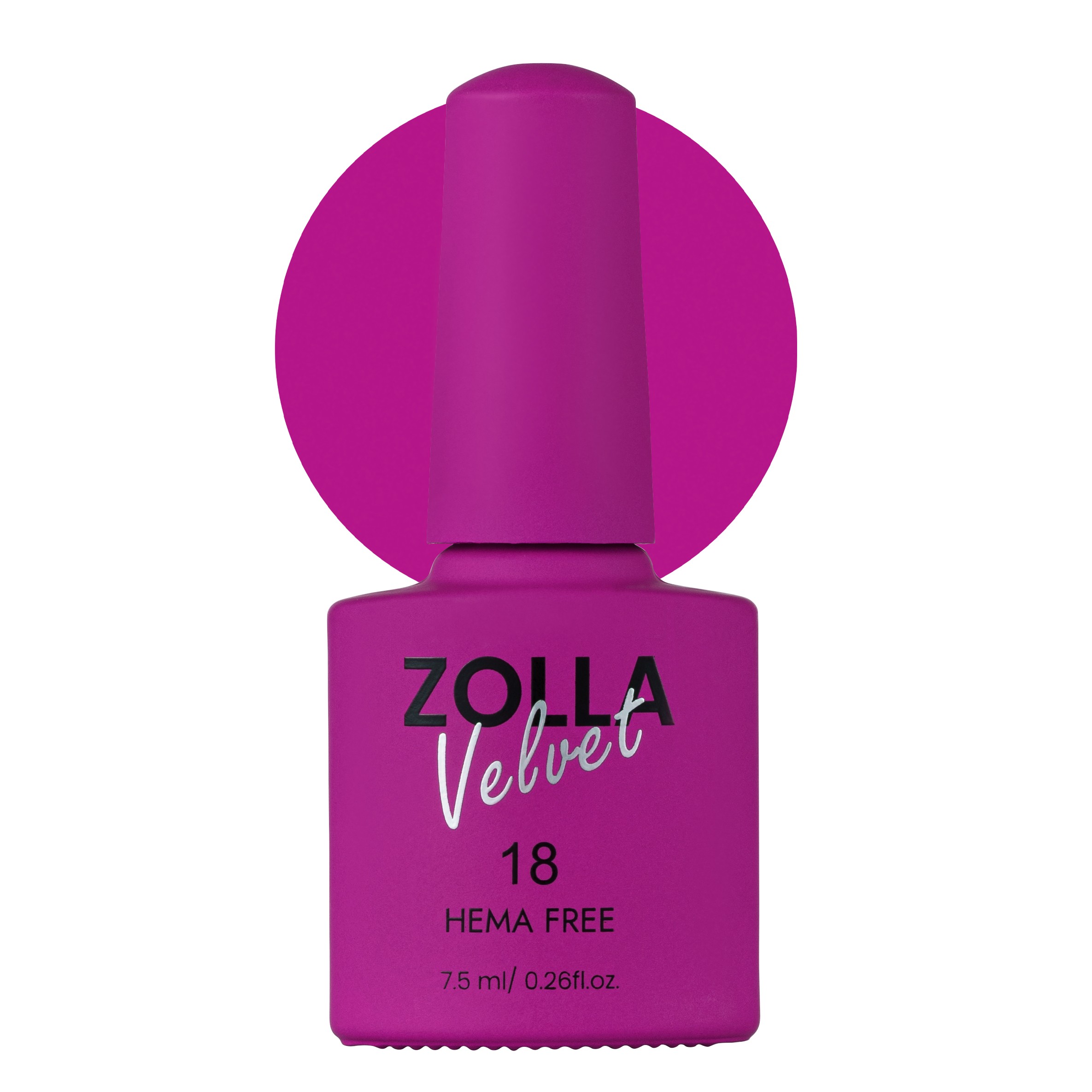 Oja semipermanenta Zolla Velvet Hema Free 18