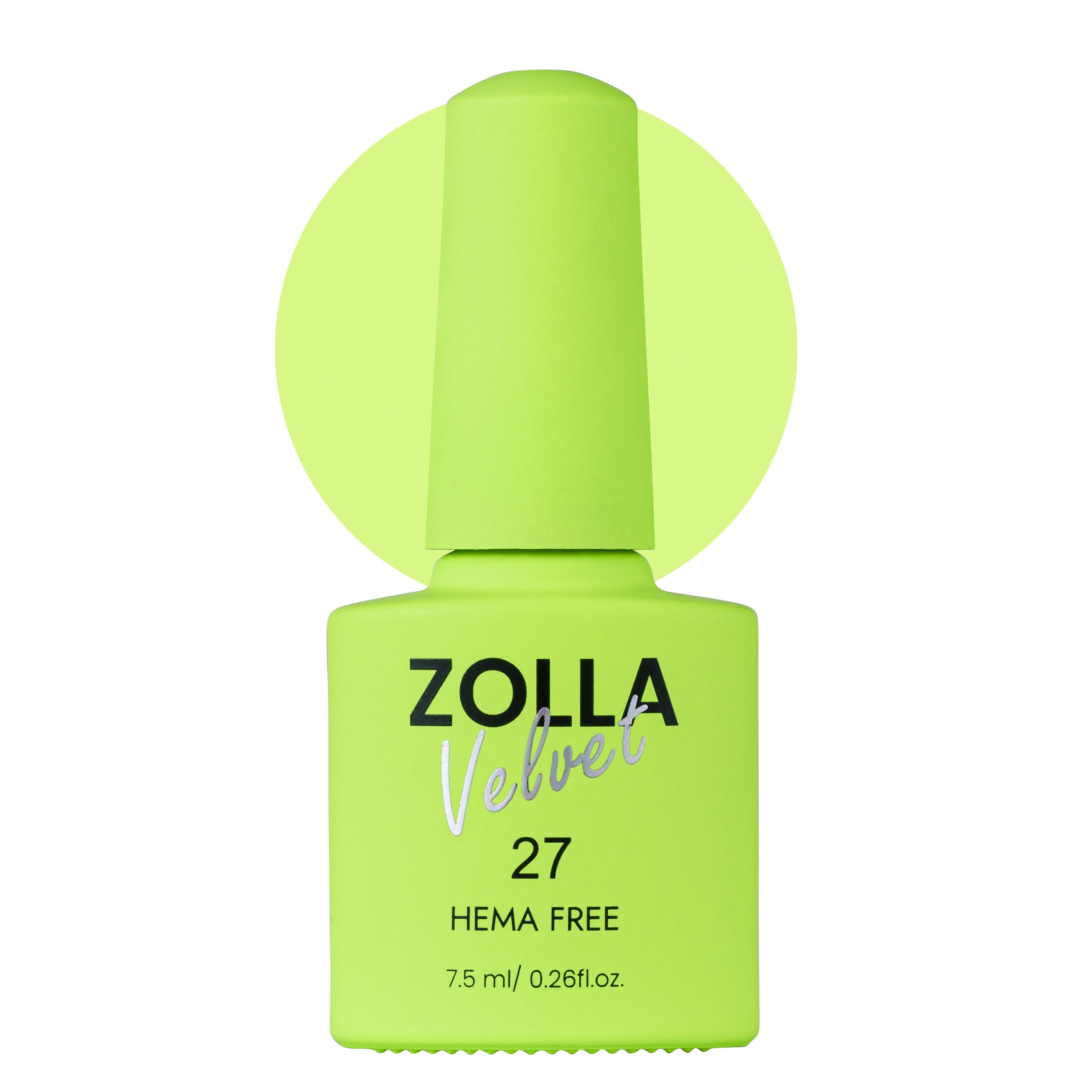 Oja semipermanenta Zolla Velvet Hema Free 27