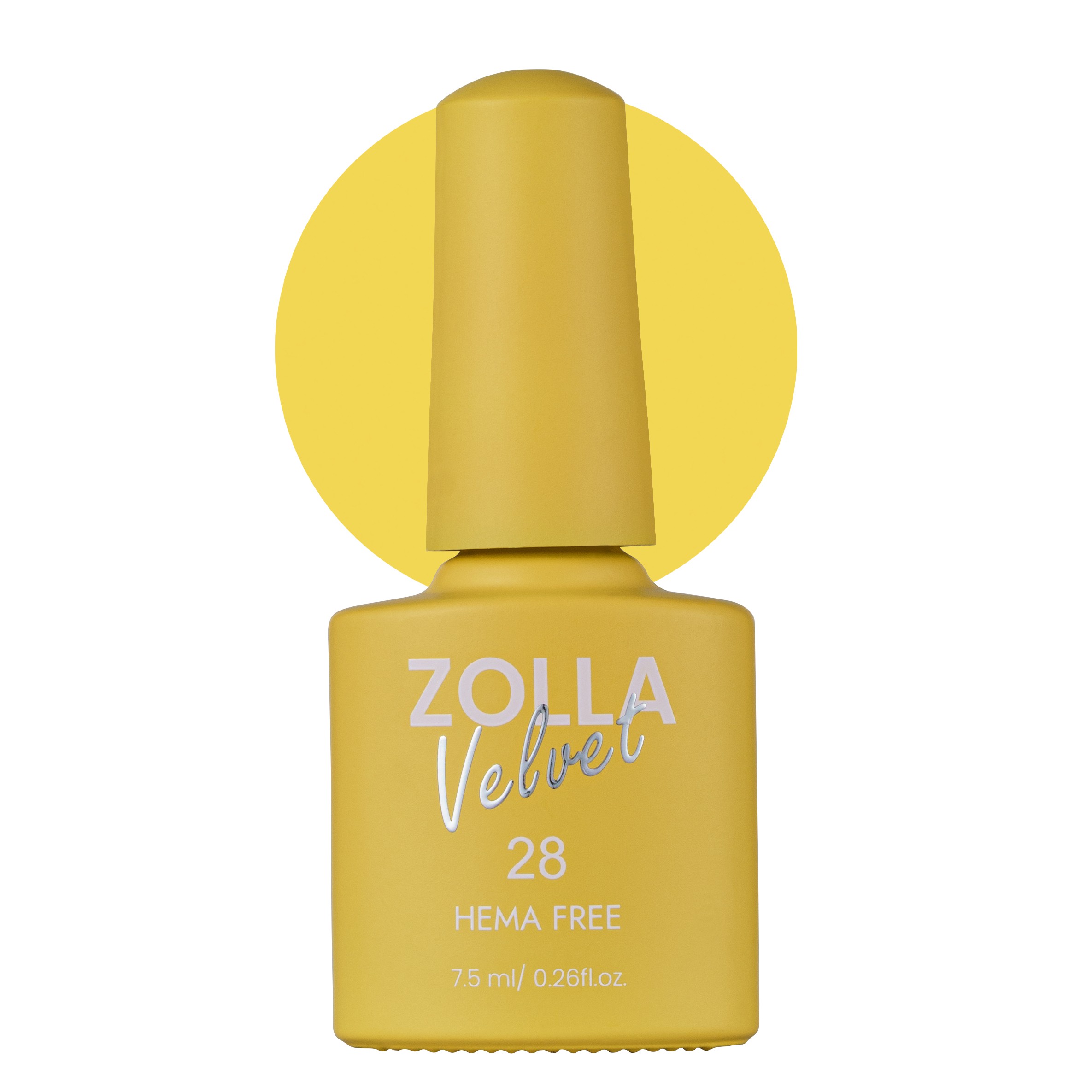Oja semipermanenta Zolla Velvet Hema Free 28