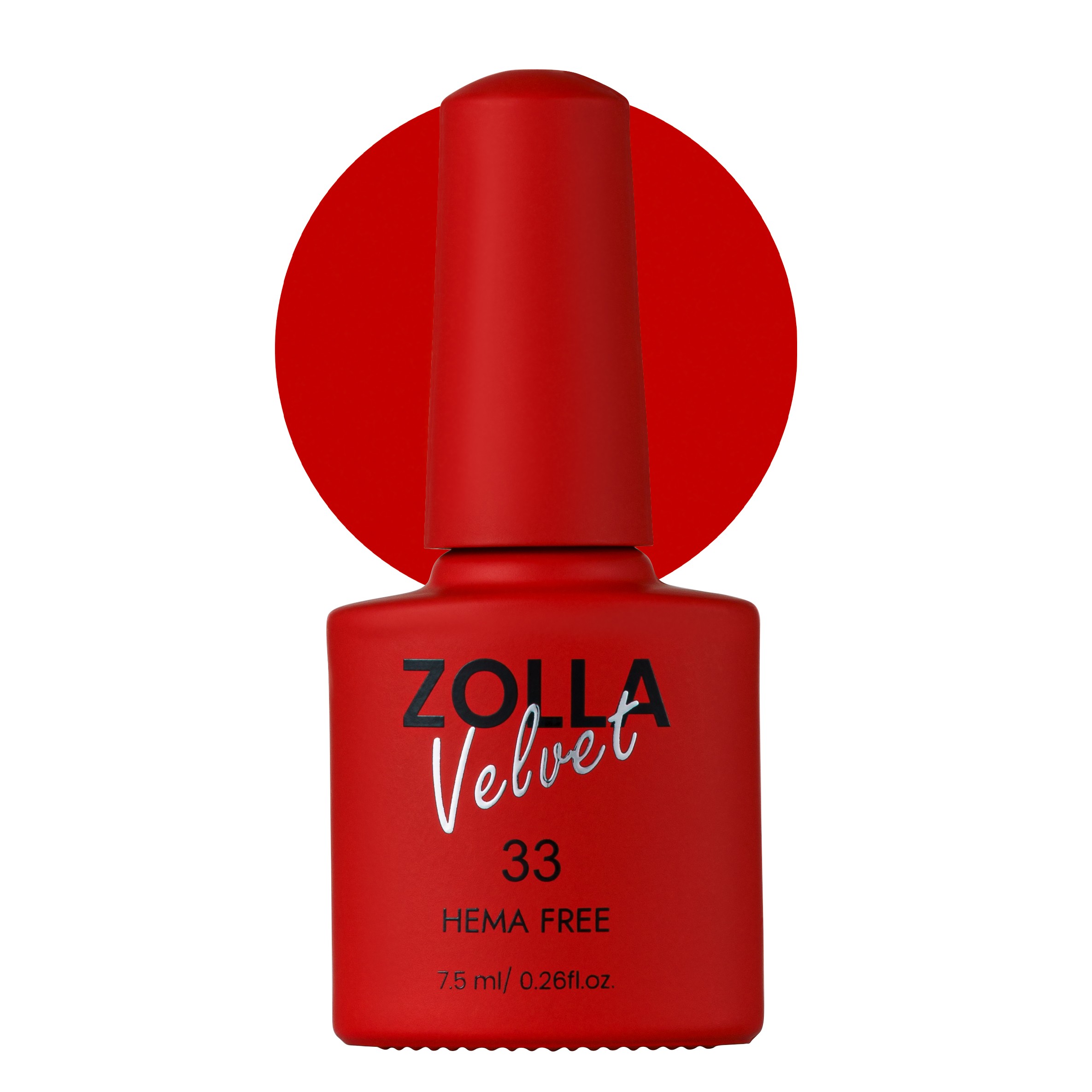 Oja semipermanenta Zolla Velvet Hema Free 33