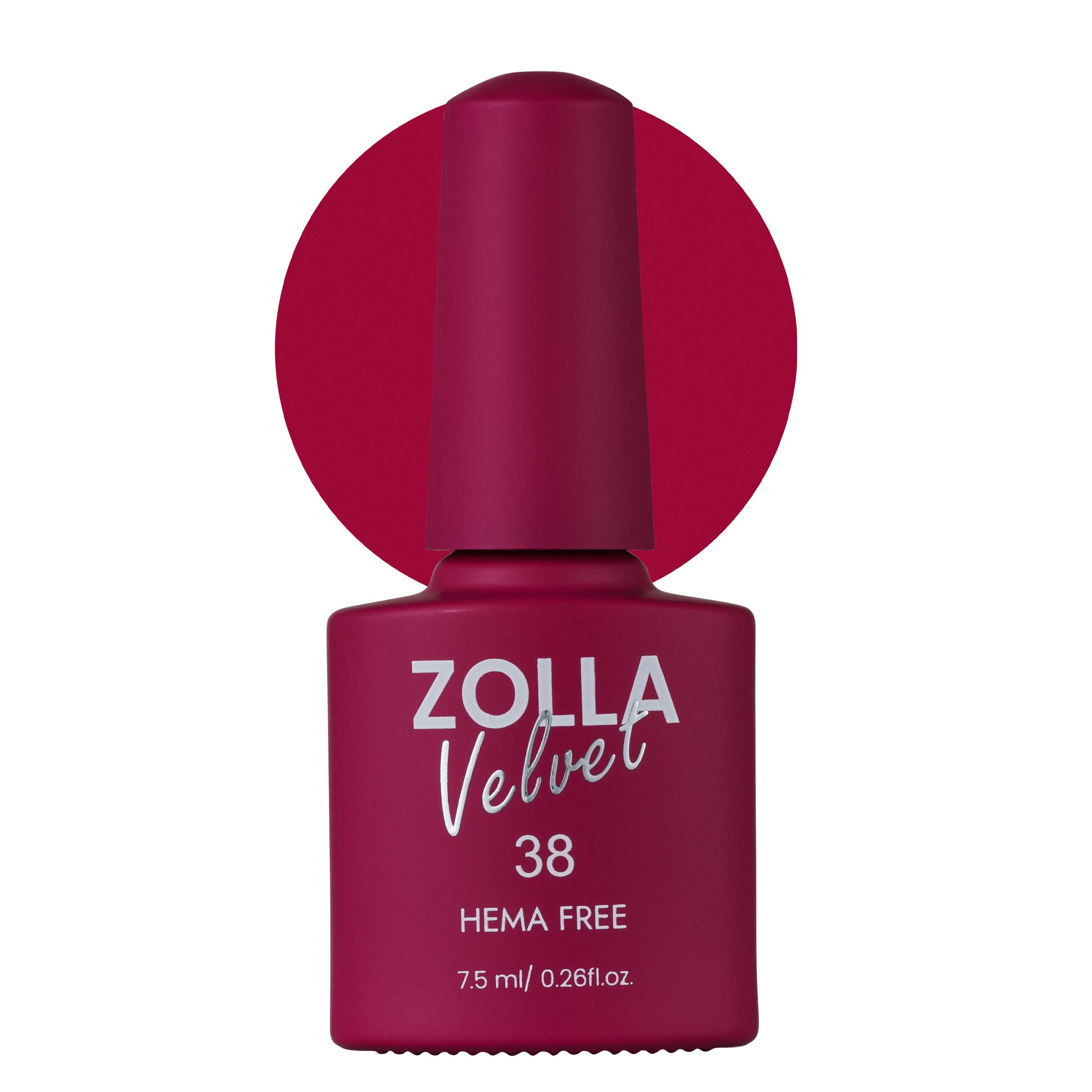 Oja semipermanenta Zolla Velvet Hema Free 38