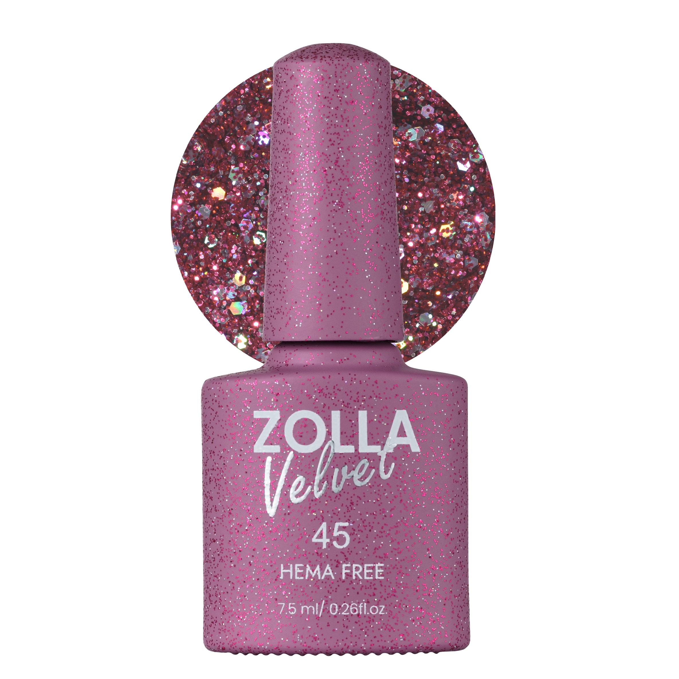 Oja semipermanenta Zolla Velvet Hema Free 45