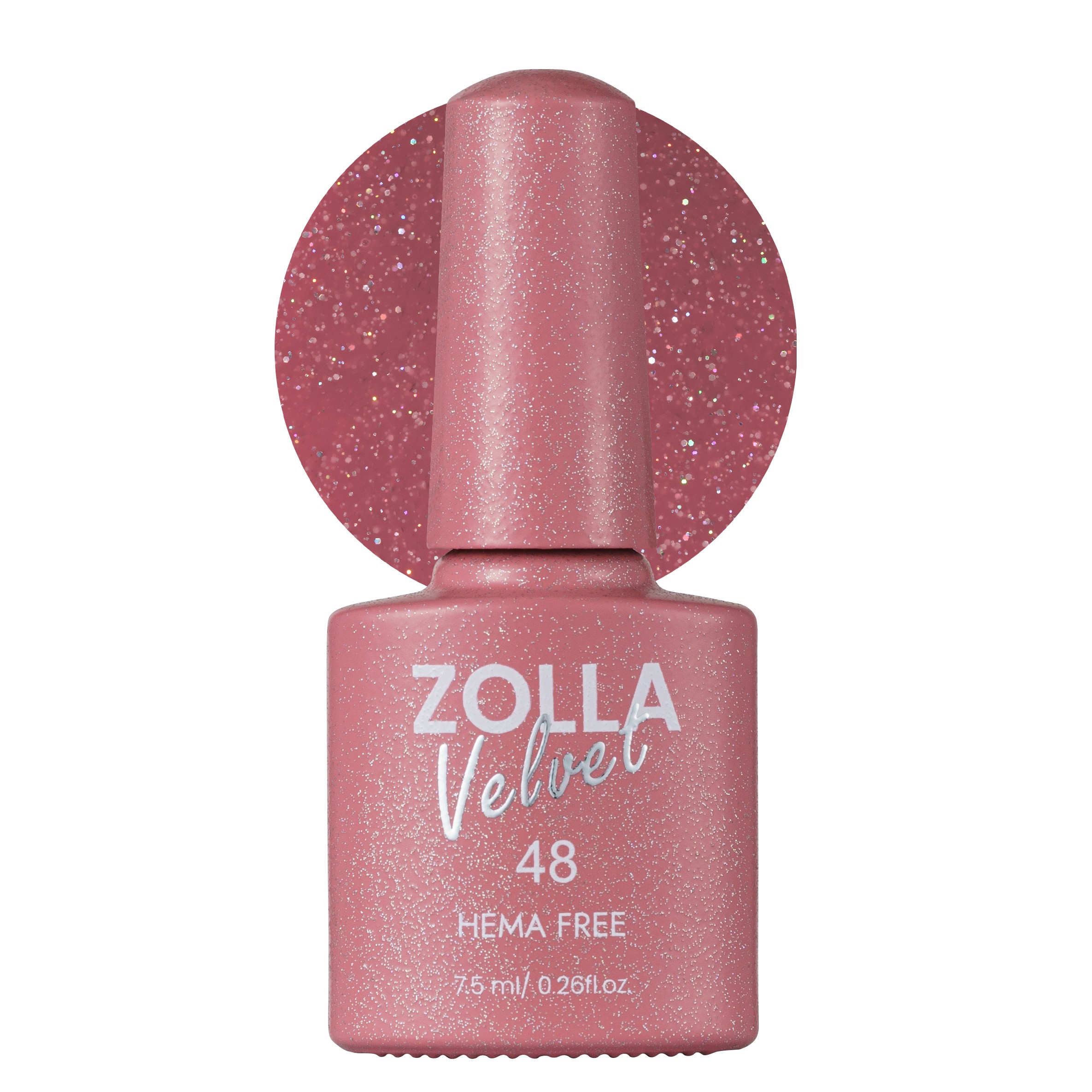 Oja semipermanenta Zolla Velvet Hema Free 48