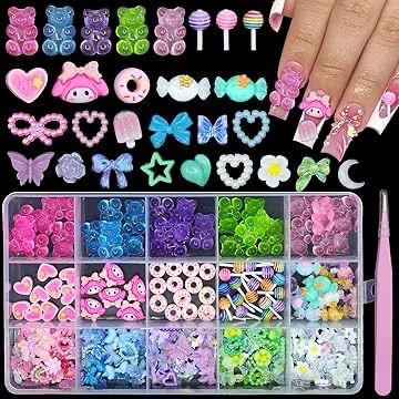 Set Accesorii 3D manichiura Sweet