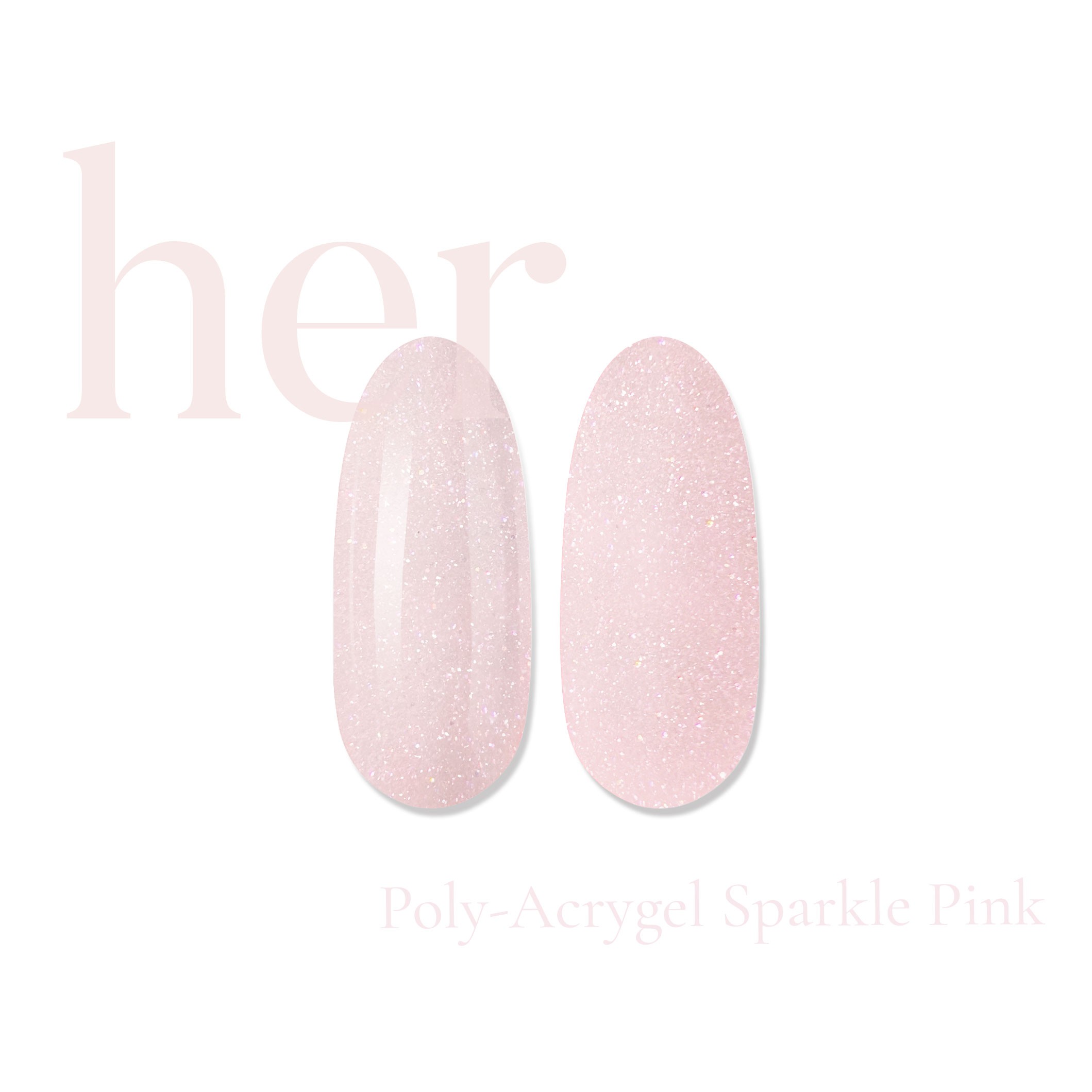 Poly-Acrygel Her Sparkle Pink 30g