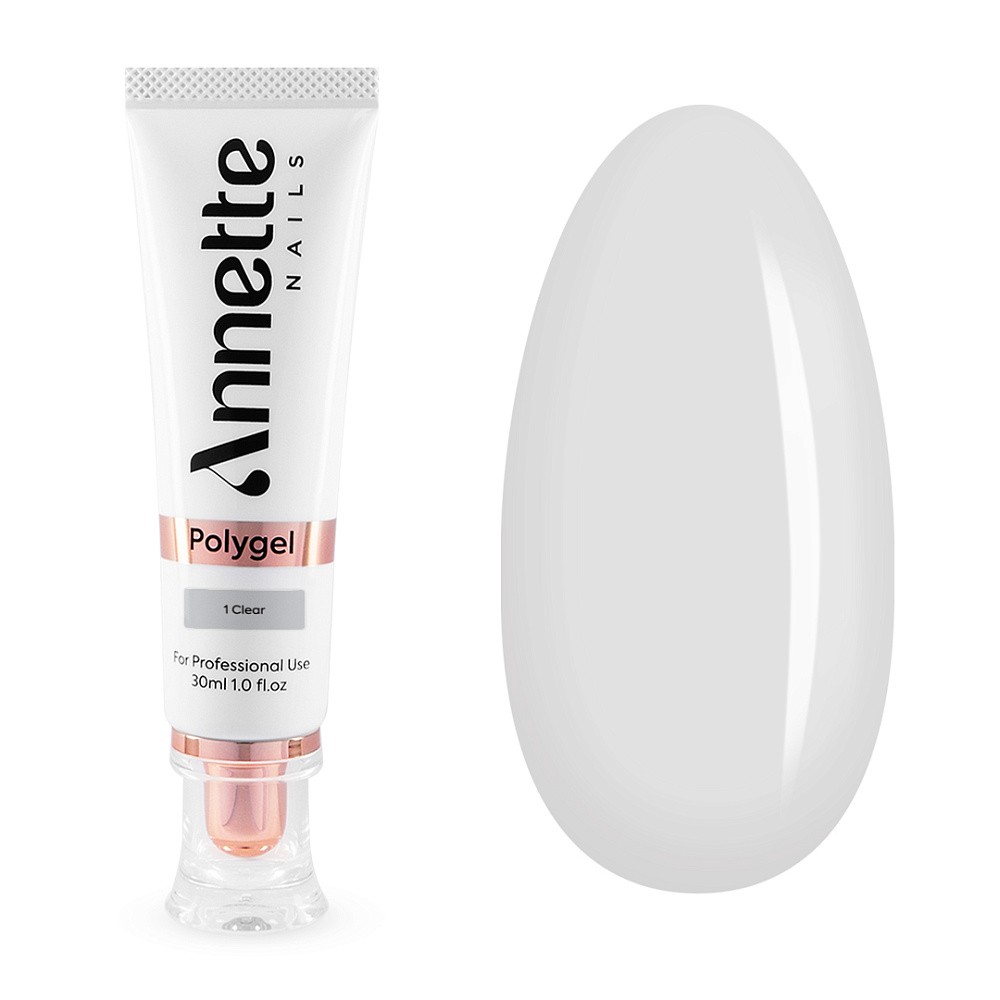 Polygel Annette Nails PG-01 - Cover 1 - Clear, 30 ml