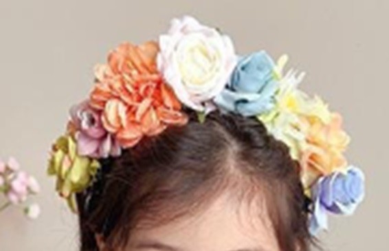 Cordeluta pentru Par Model Floral - M2