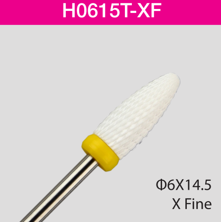 Bit Unghii Ceramica Con Extra Fin - Galben