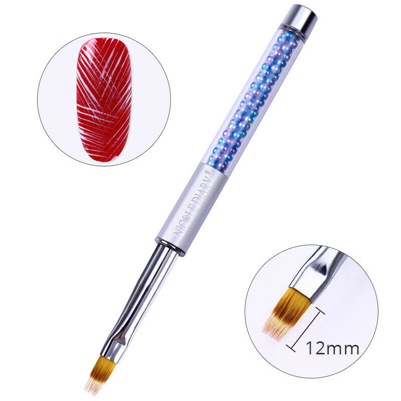 PENSULA UNGHII OMBRE 12mm - BLUE CAVIAR