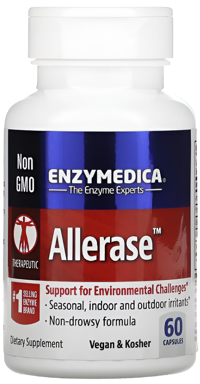 Allerase, 60 capsule, Enzymedica
