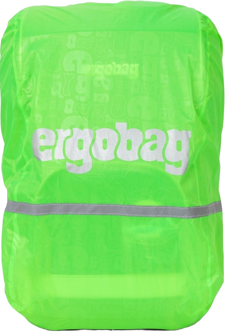 Husă de ploaie pentru rucsacuri Ergobag - Verde