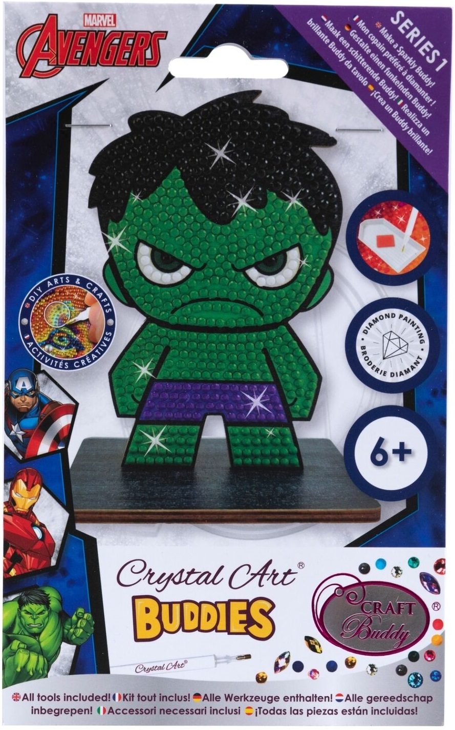 Figurină de diamant Craft Buddy - Hulk