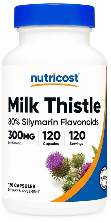 Milk Thistle, 120 capsule , Nutricost