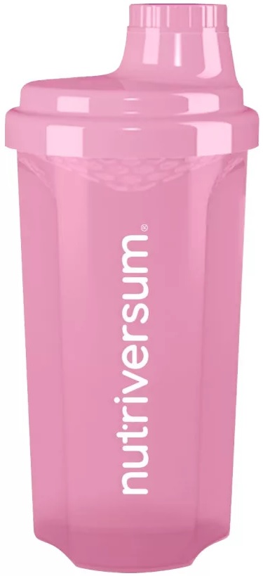 Shaker Nutriversum - 500 ml, roz