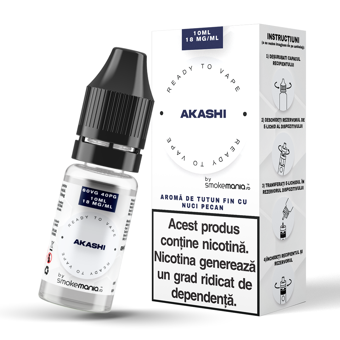 Lichid SmokeMania 10ml - Akashi - 18mg