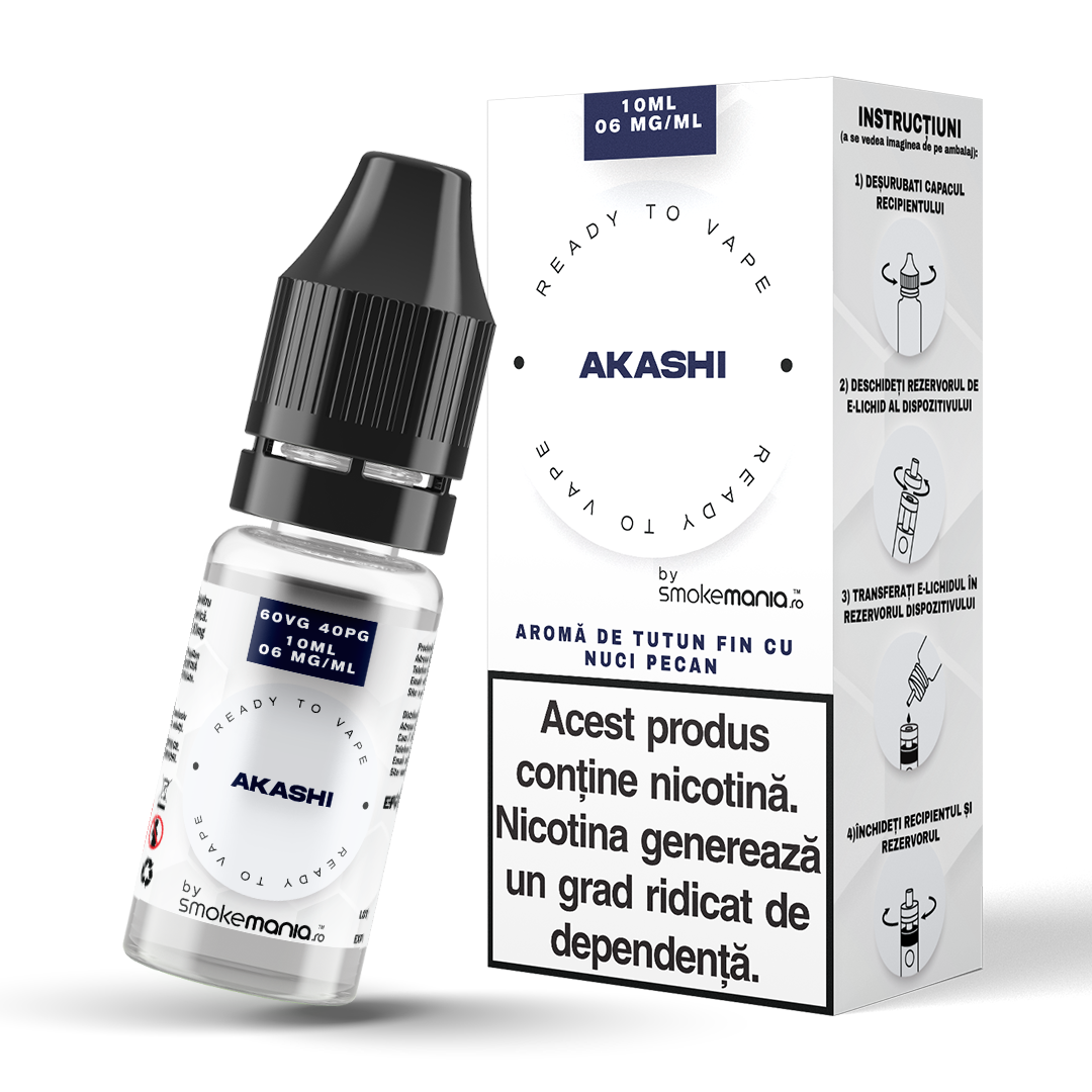 Lichid SmokeMania 10ml - Akashi - 06mg