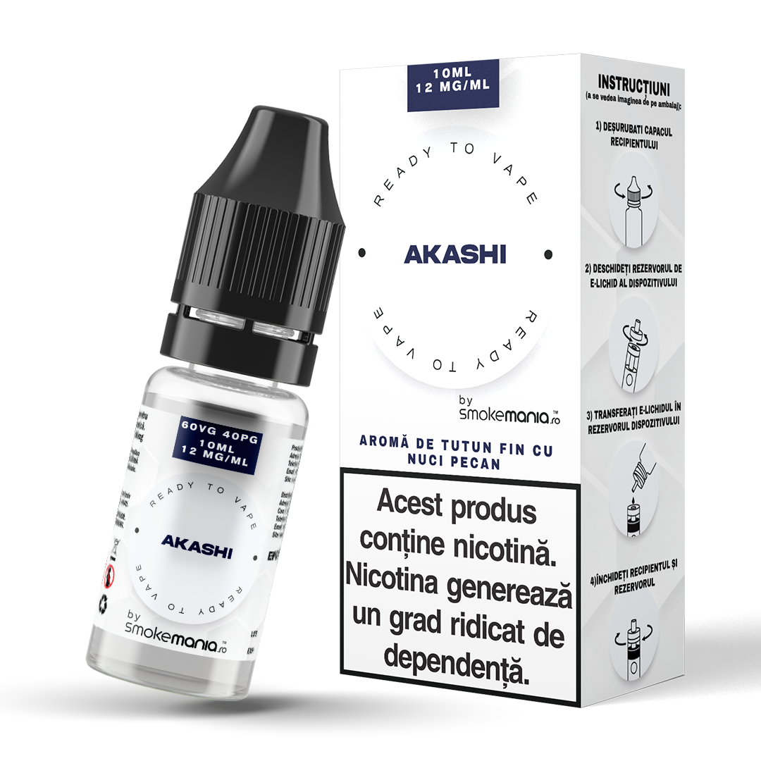 Lichid SmokeMania 10ml - Akashi - 12mg